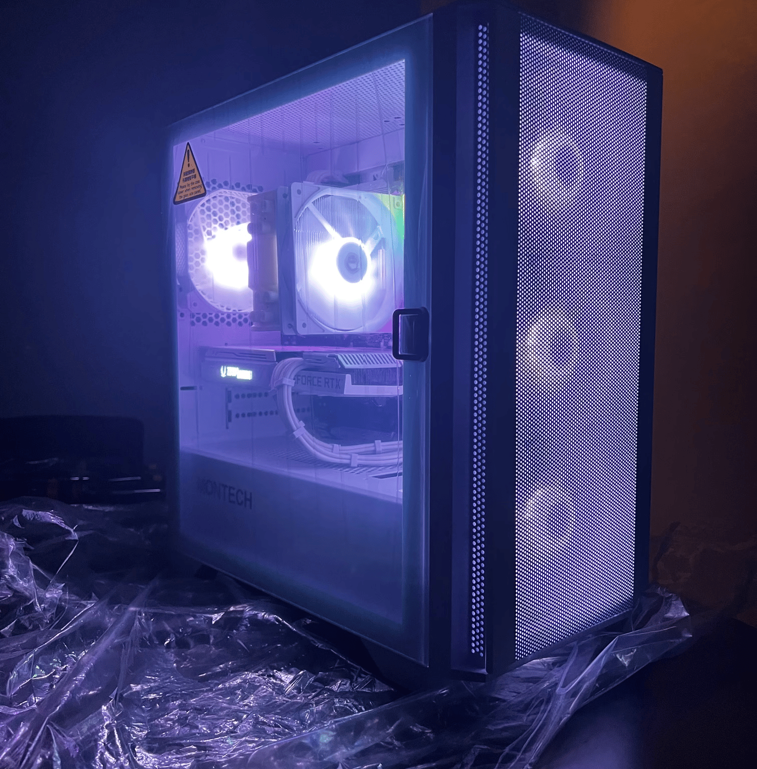 All White Custom Gaming PC | RTX 3060 + Ryzen 5 5600X