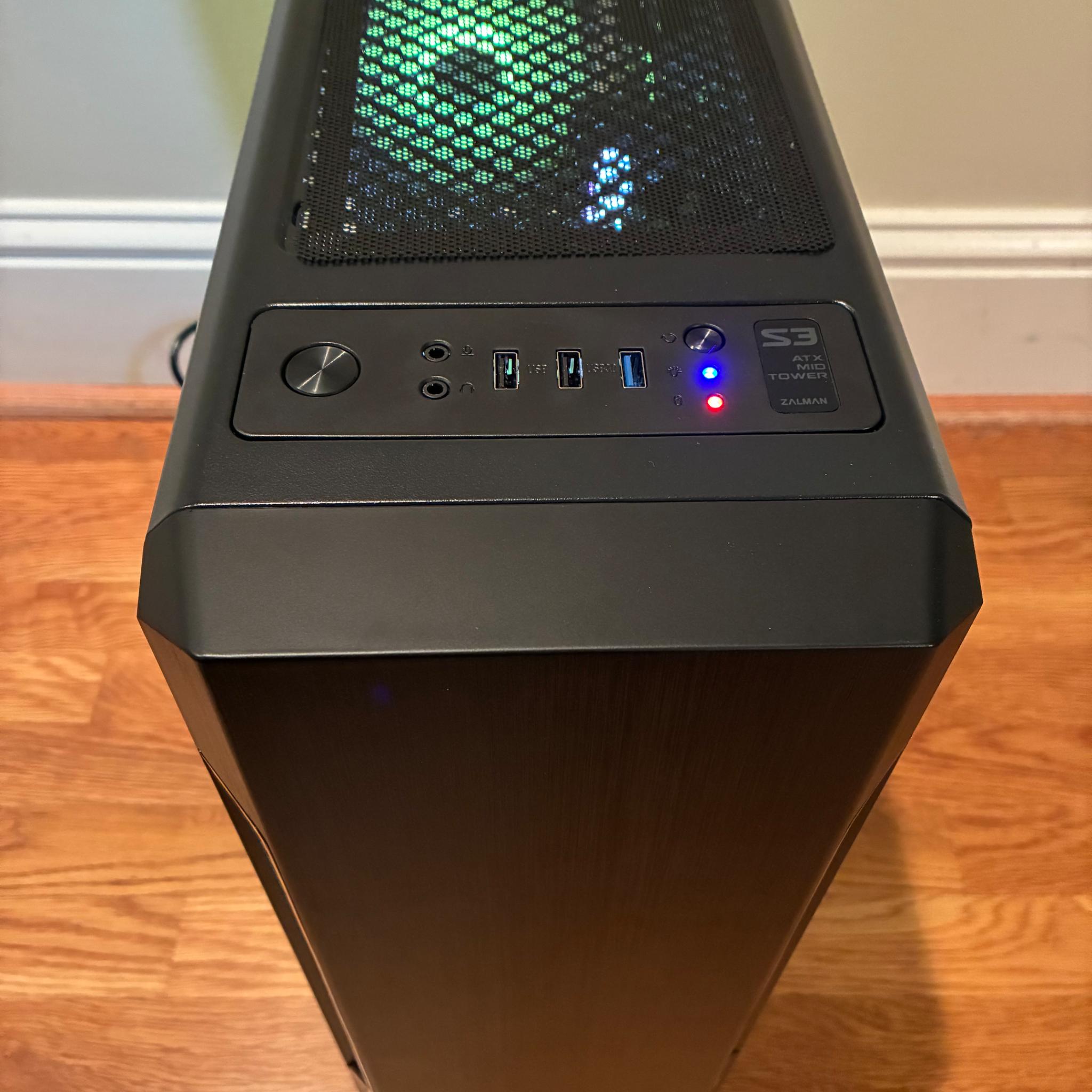 GTX 1070 R5 1600 ARGB GAMING PC 32GB 1TB SSD WiFi WINDOWS 10
