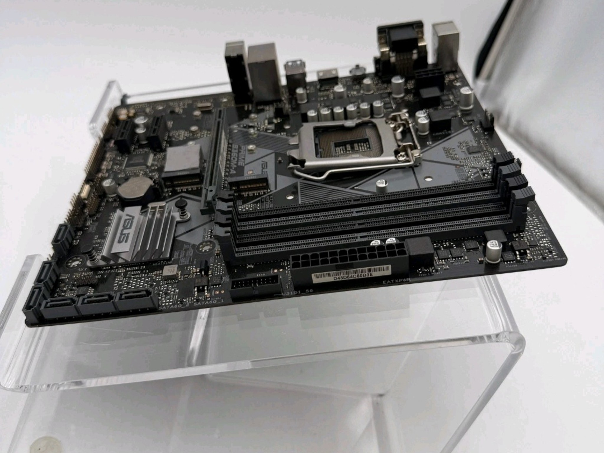 Asus Prime B360m-A motherboard with Intel i5 8500 preinstalled combo