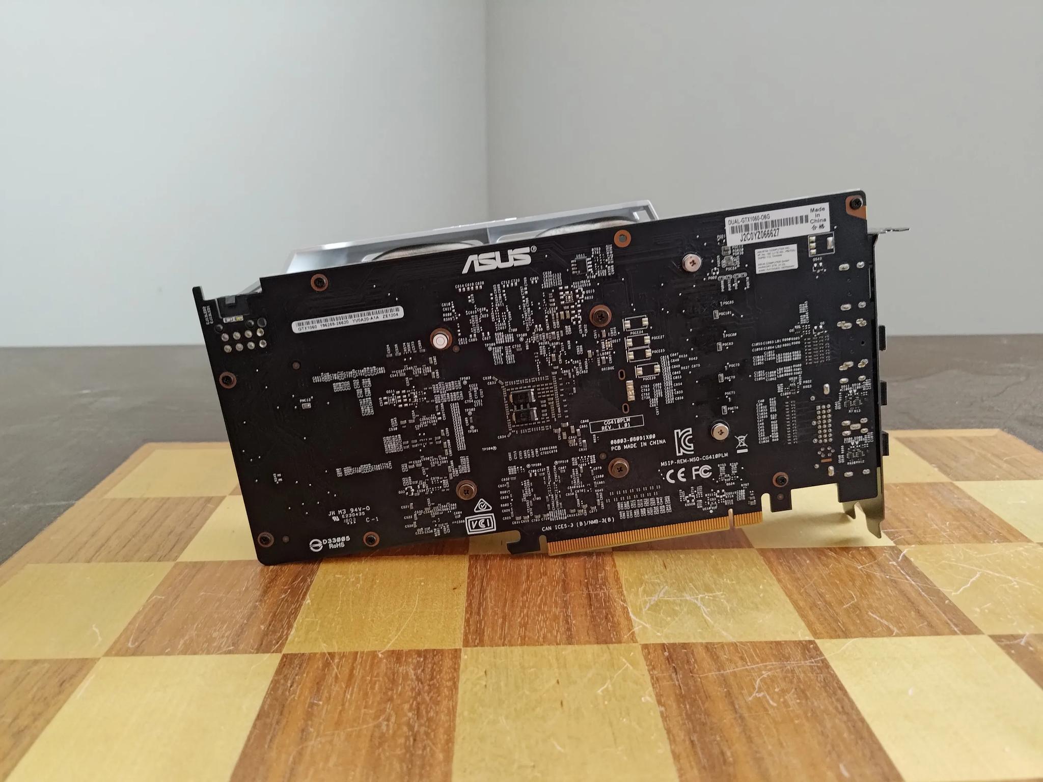 Asus Dual GTX 1060 6GB