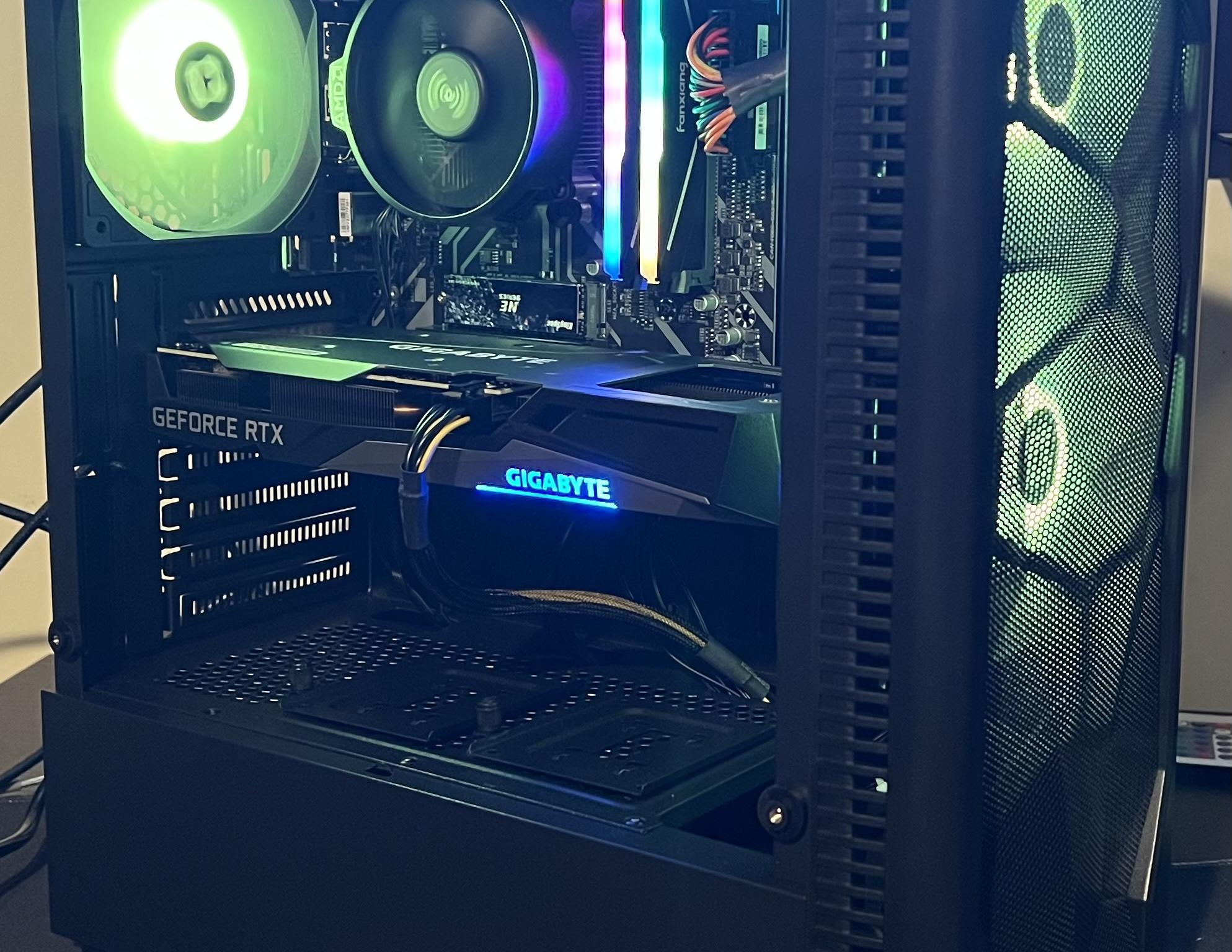 Budget Ryzen 5 4500 1 TB  SSD NVME 16 GB DDR4 RTX 3060 12 GB - All new parts!