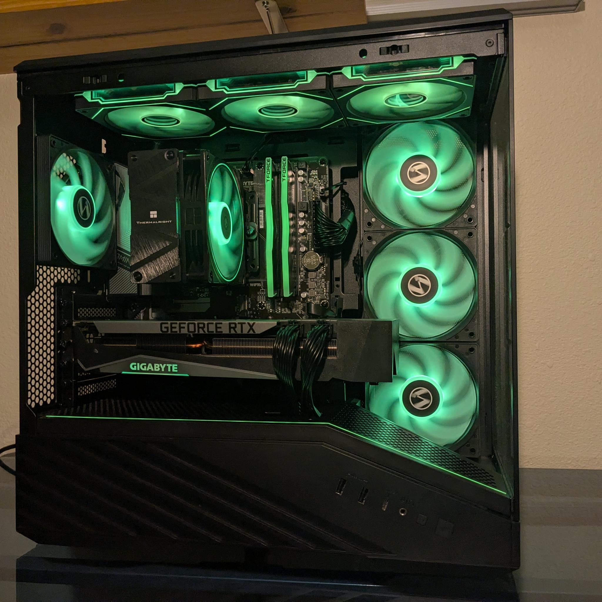 RTX 3070 TI & Ryzen 7 5700G - "The Obsidian 5 v2 1440p Gaming PC" 16gb RAM -  1tb NVME - 750w PSU