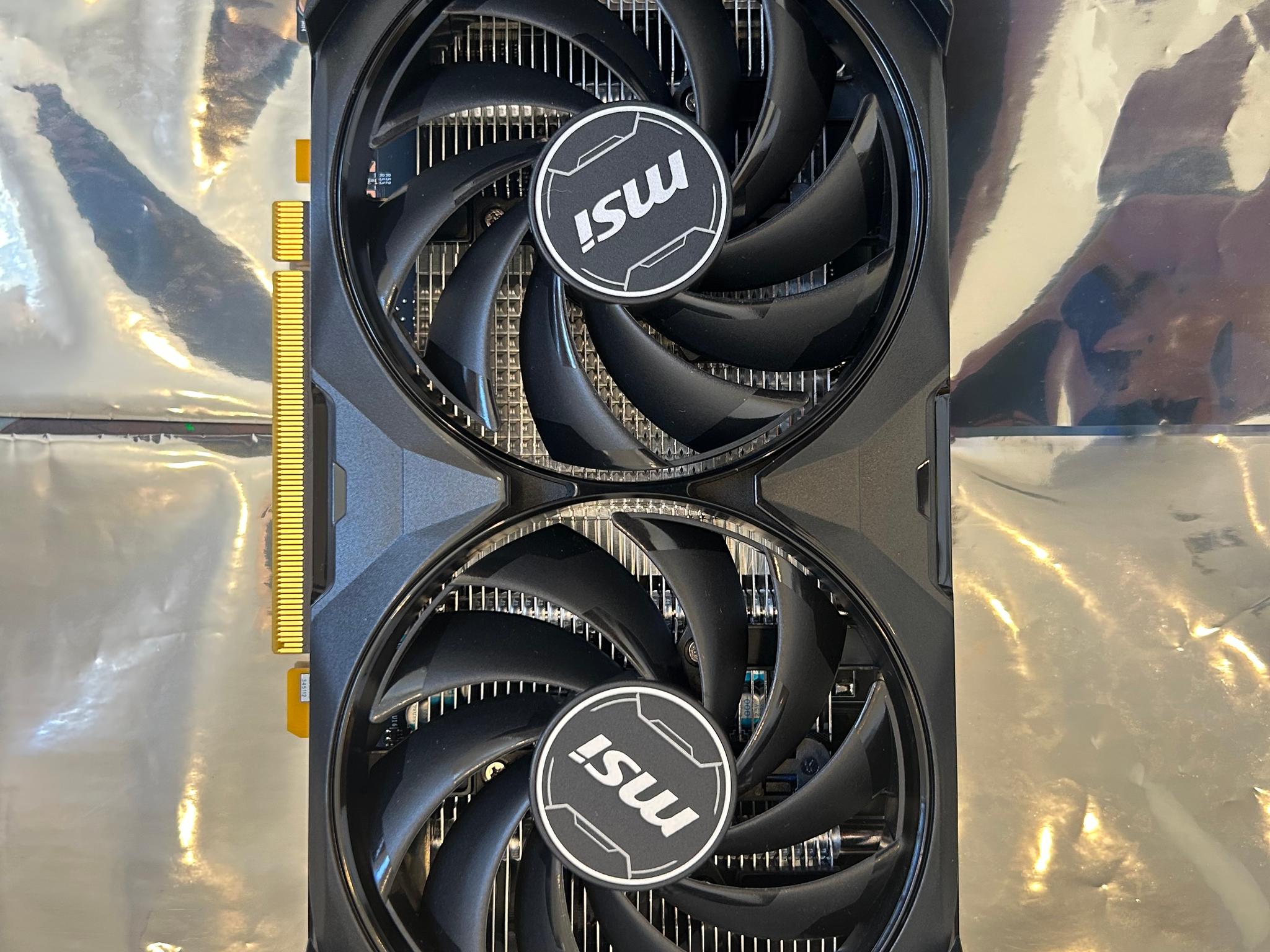 The MSI GeForce RTX 4060 Ti VENTUS 2X BLACK OC