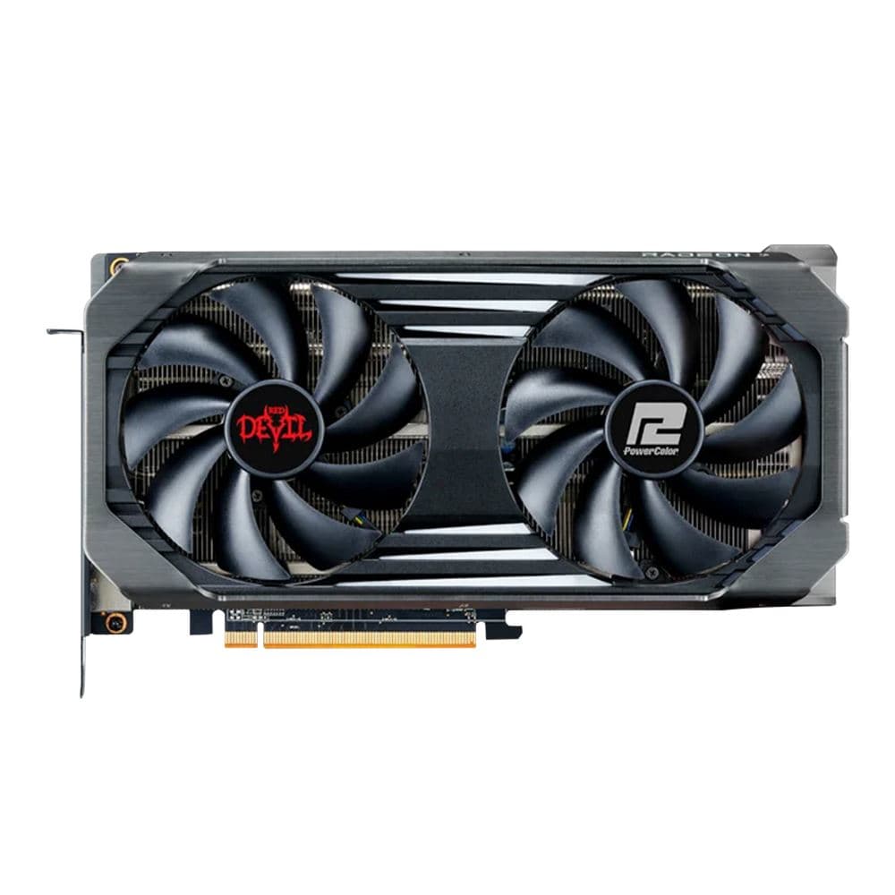 PowerColor AMD Radeon RX 6650 XT Red Devil Overclocked Dual Fan 8GB GDDR6 PCIe 4.0 Graphics Card