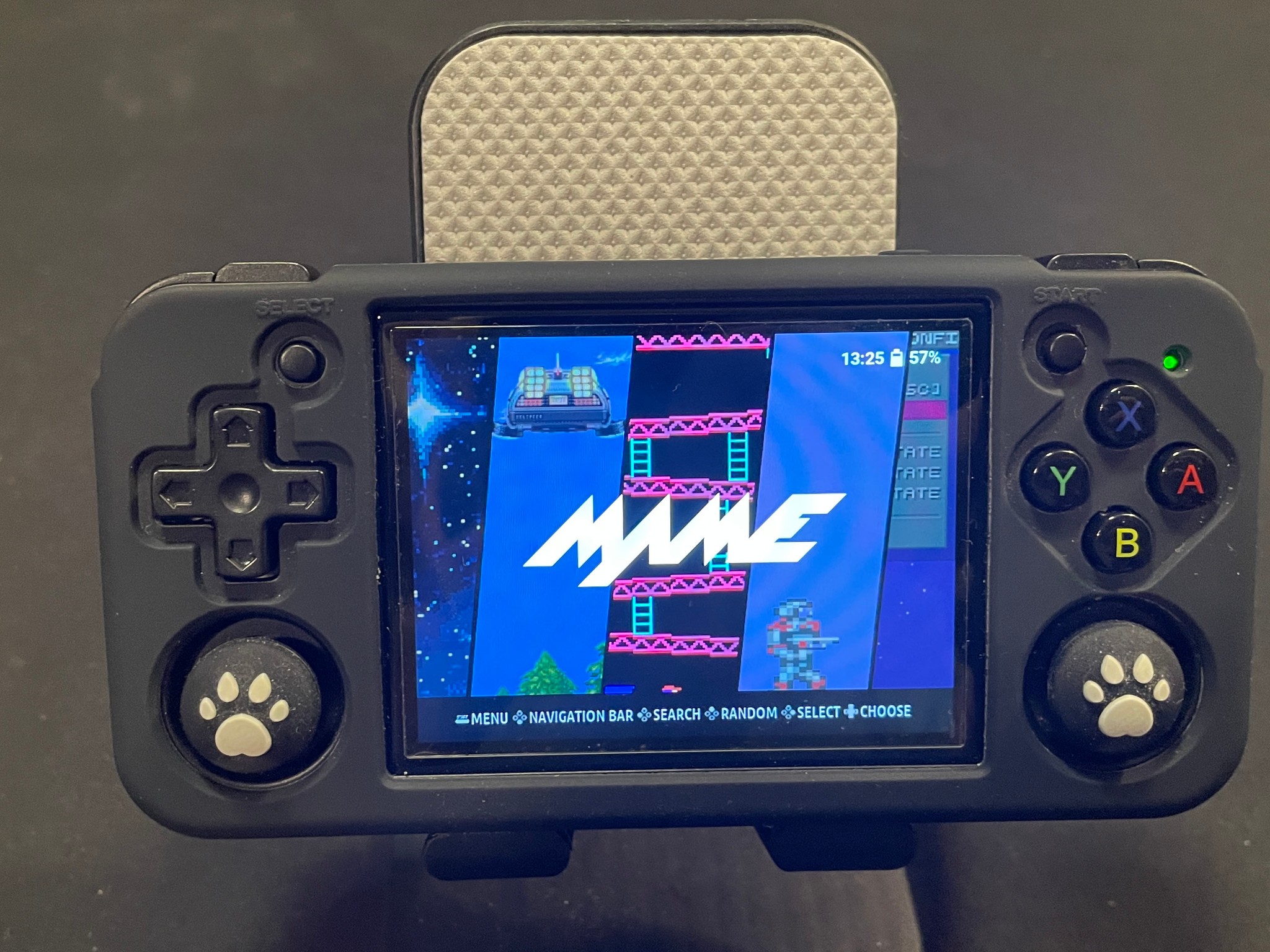 Ambernic Custom Knulli OS Handheld With Accessories