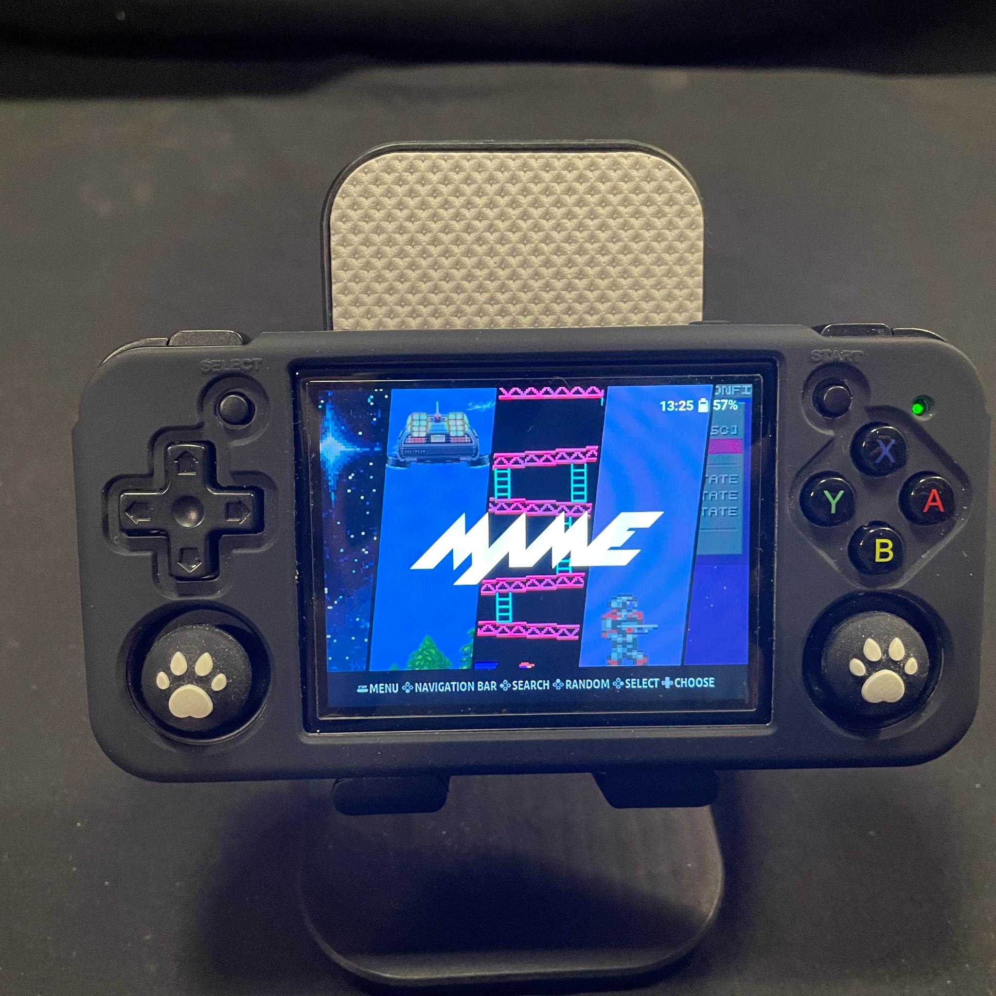 Ambernic Custom Knulli OS Handheld With Accessories