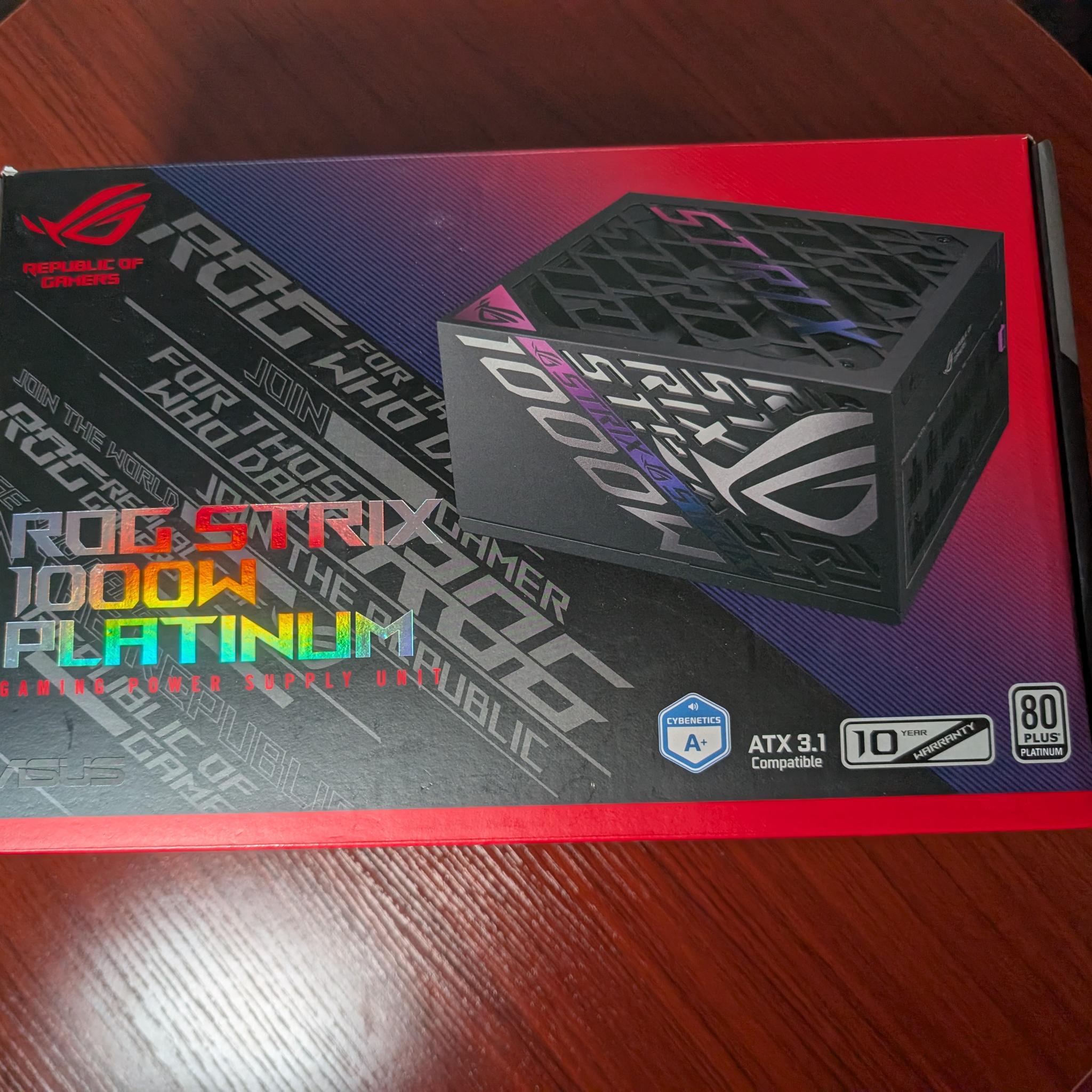 ASUS ROG Strix 1000W Platinum Power Supply