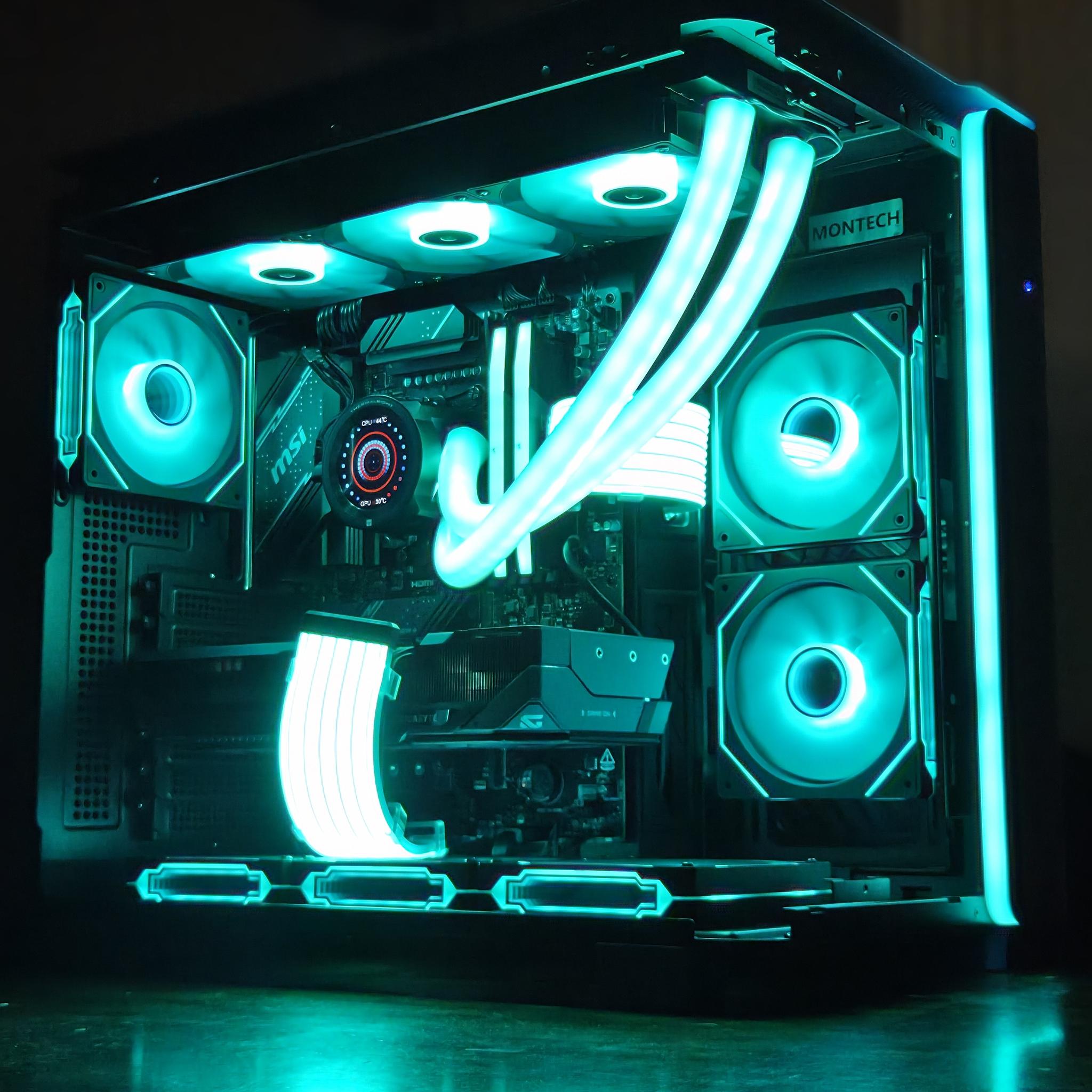 *SPRING BREAK SALE! THRU 3/20* Blue Lighting!⚡7800X3D/9070XT/32GB/2TB