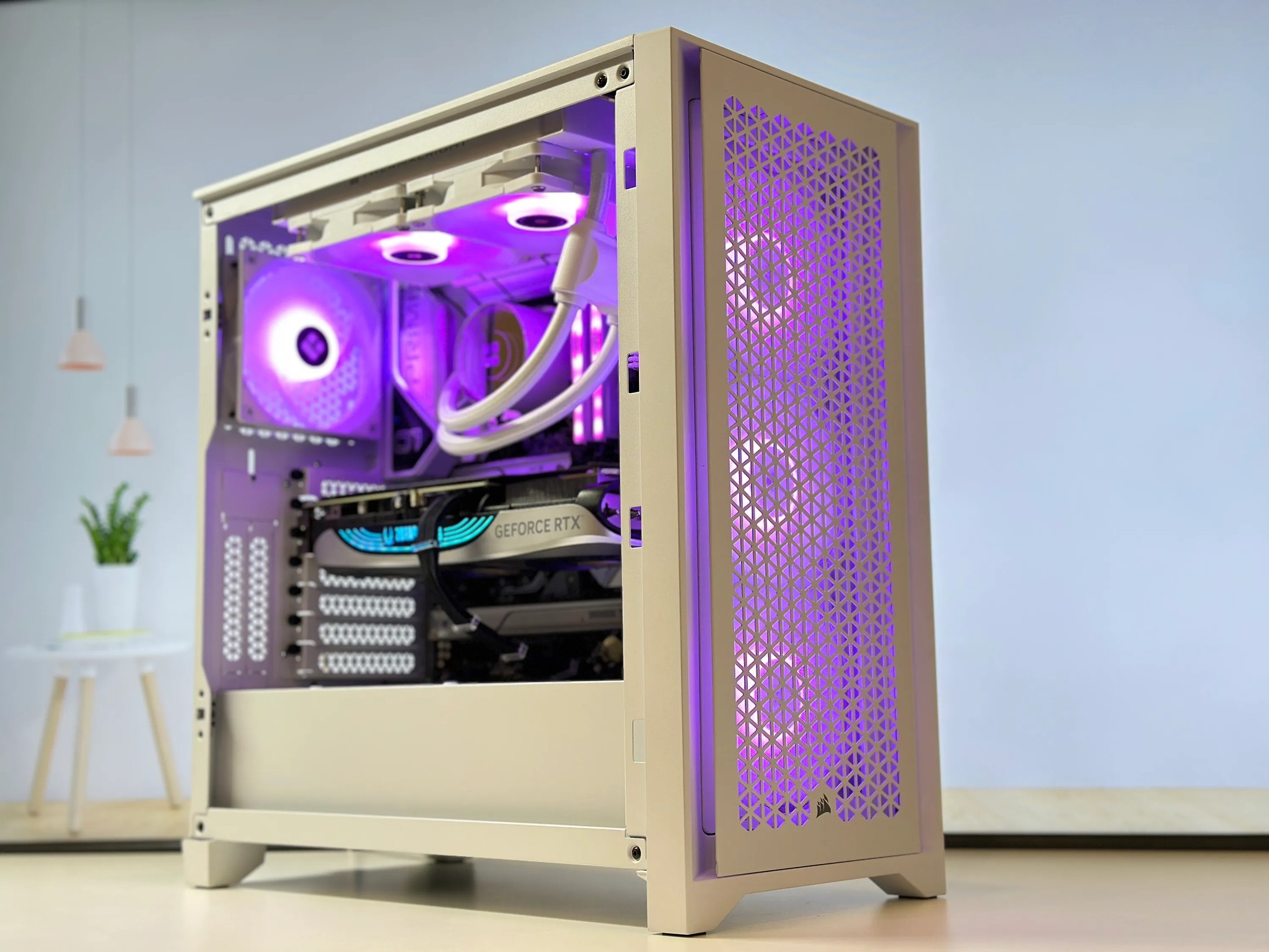 🧊🐎White Walker🐎🧊Nvidia RTX 4070 Ti❄️Intel i7 12700KF 12Cores❄️32GB DDR5 ❄️2TB SSD NVME