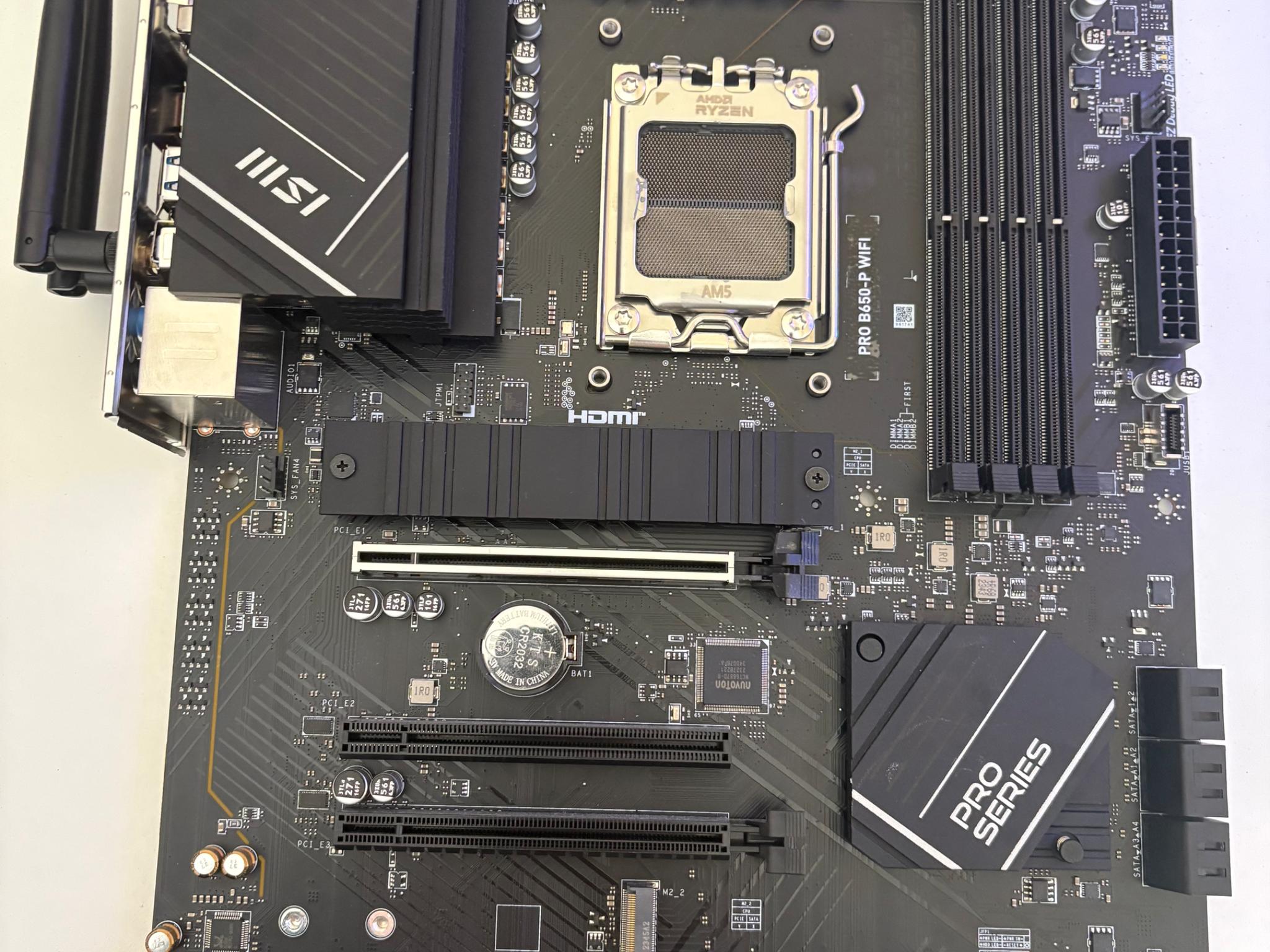 Used MSI PRO B650-P Wifi