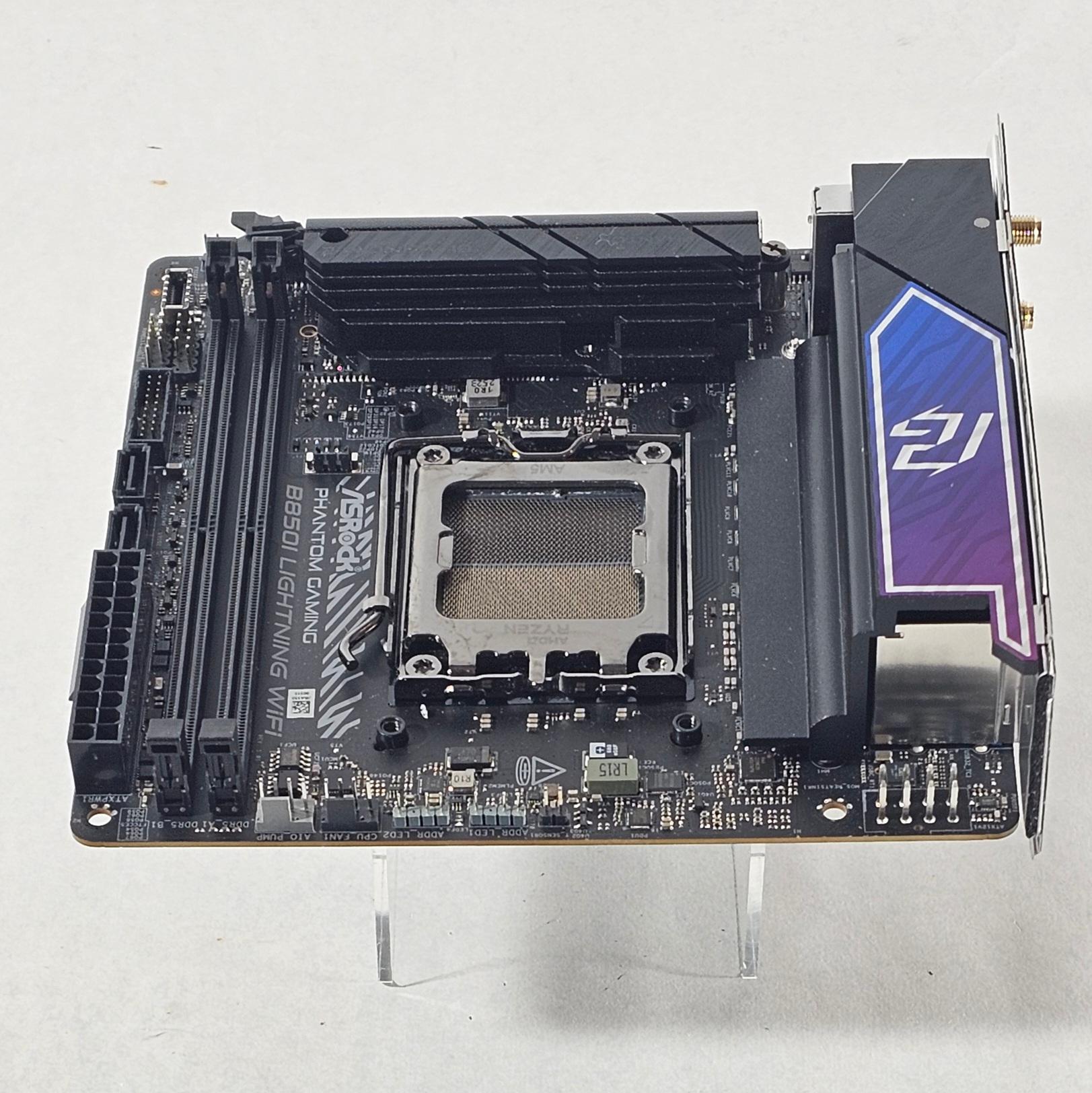 ASRock B850I Phantom Gaming AMD AM5 DDR5 ITX Motherboard