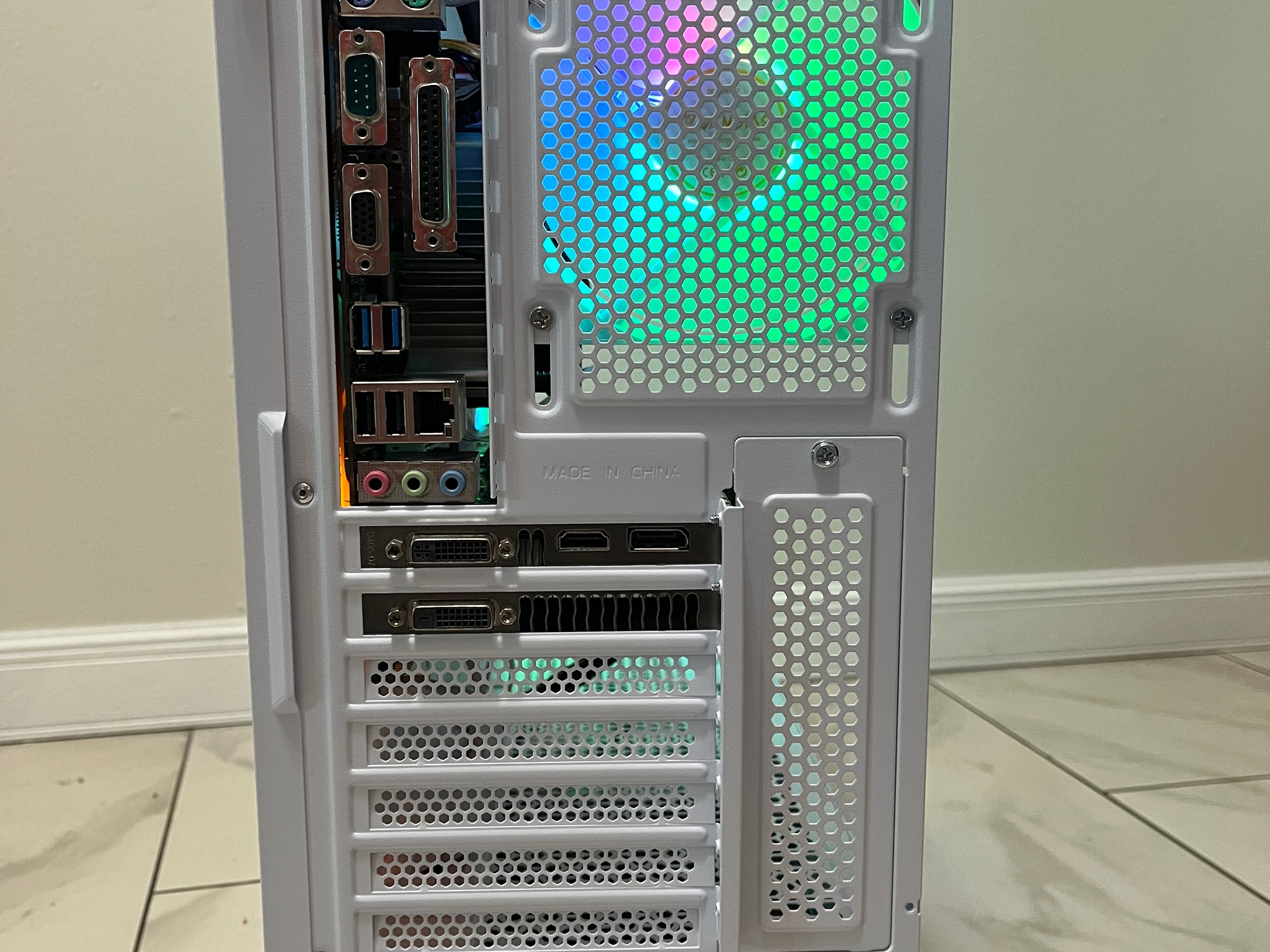 NVIDIA GTX Titan 6GB, Intel i5-7500, 12GB RAM, 870 GB Storage, RGB Gaming PC w/ Wi-Fi & Bluetooth