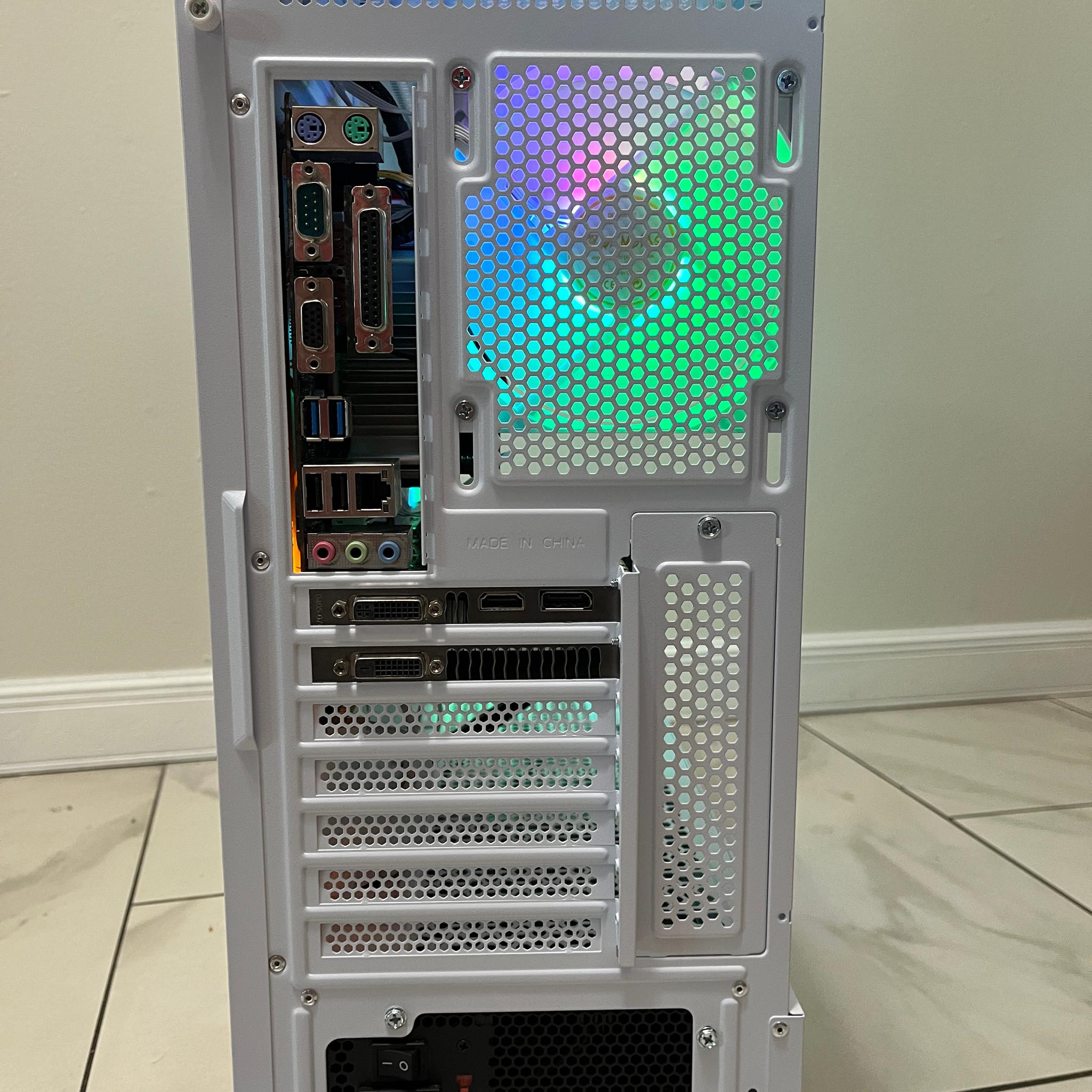 NVIDIA GTX Titan 6GB, Intel i5-7500, 12GB RAM, 870 GB Storage, RGB Gaming PC w/ Wi-Fi & Bluetooth