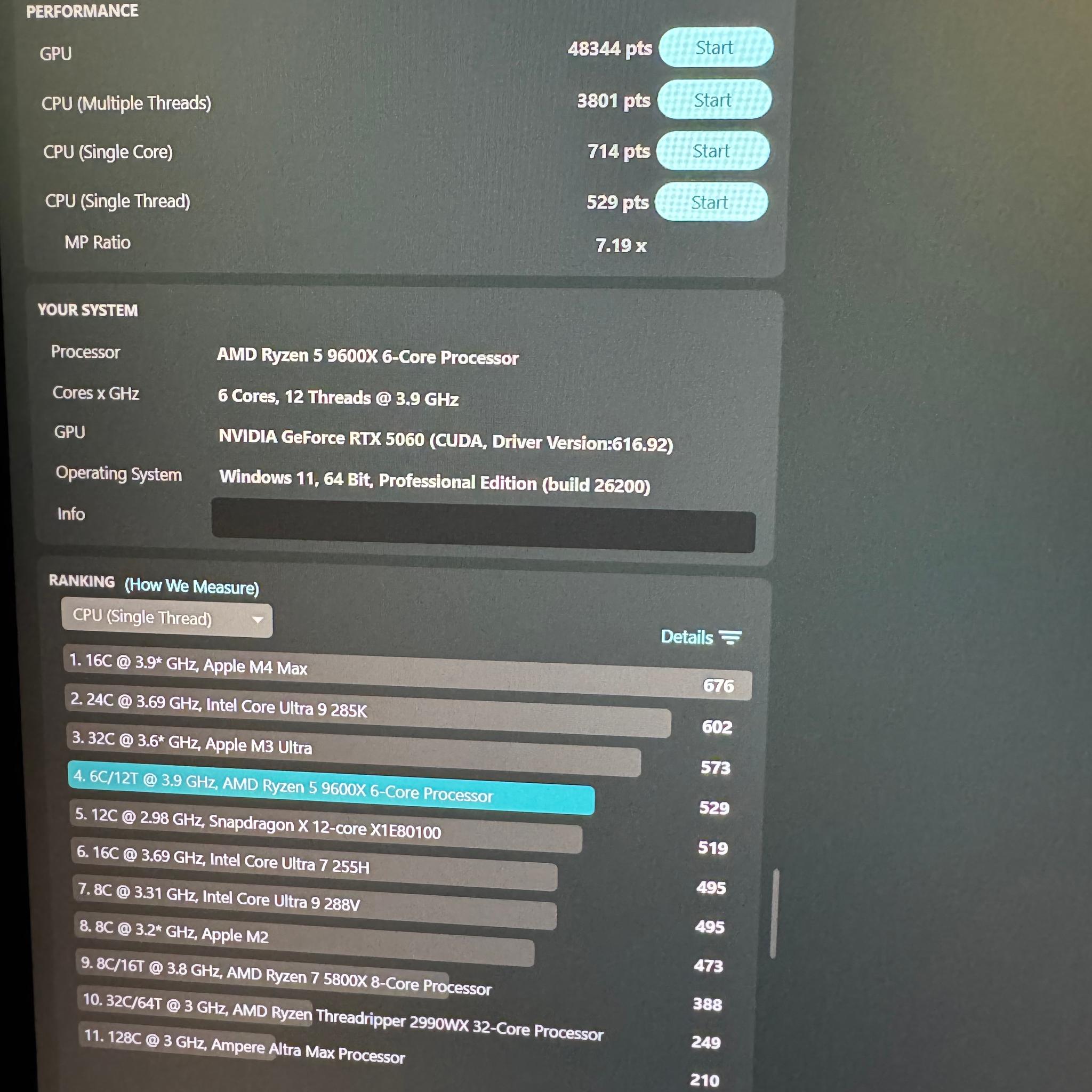 GeForce RTX 5060 Custom Gaming PC - Ryzen 5 9600X, 32GB RAM, 1TB NVMe SSD