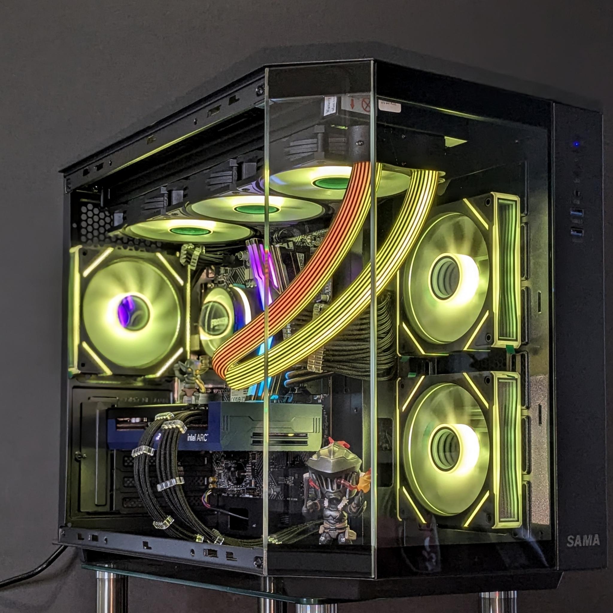 1440P Goblin Slayer/ORCbolg🛡️🗡️🔥Arc A750⬛️Intel 13th Gen⬛️32GB Warhawk RAM⬛️1TB NVMe⬛️Windows 11 Pro