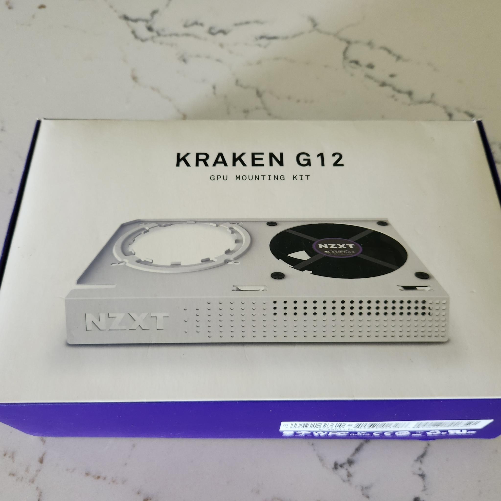 NLA NEW/OPEN BOX NZXT Kraken G12 GPU mounting kit