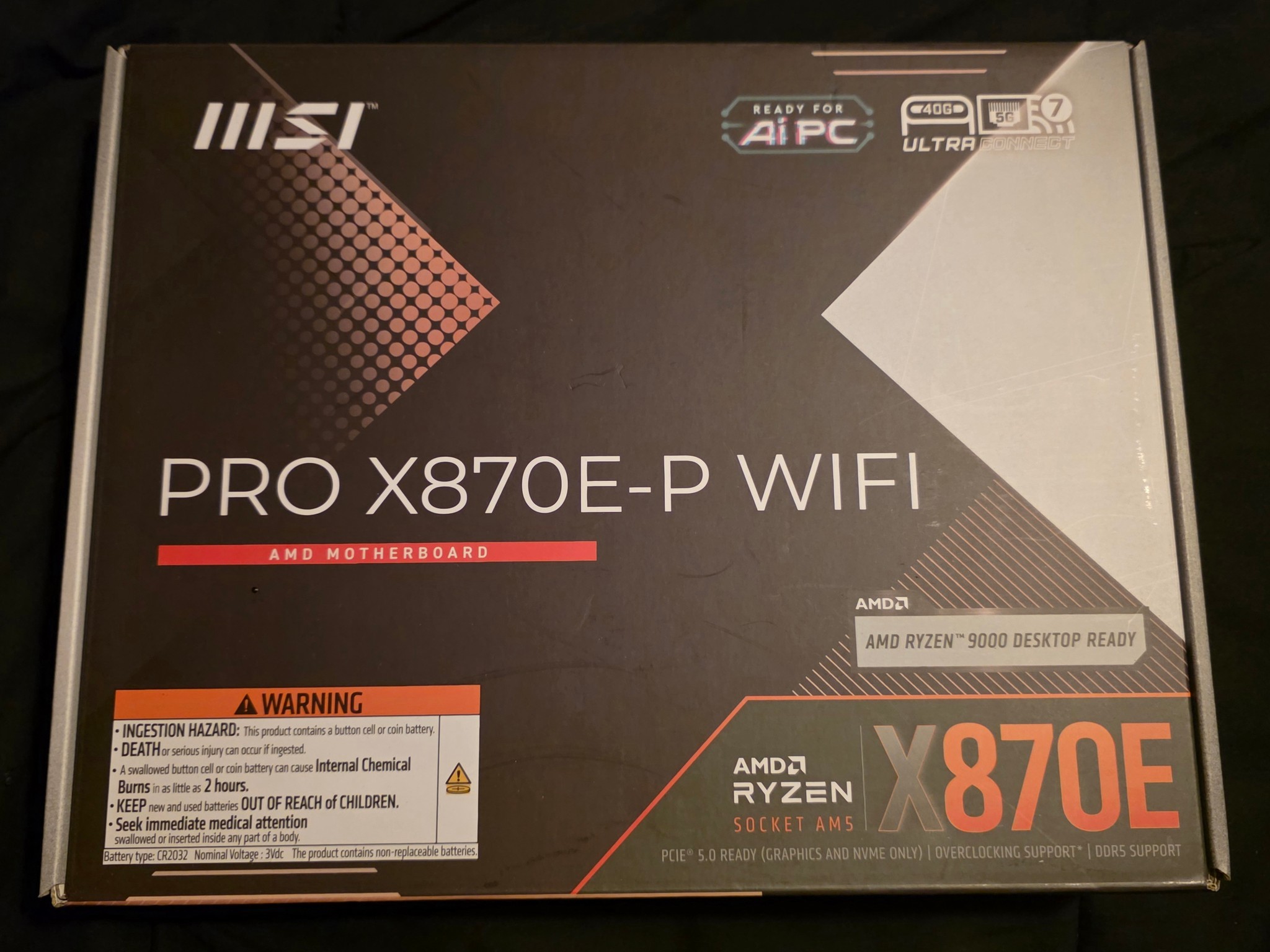 *NEW* MSI PRO X870E-P WiFi 7 Motherboard