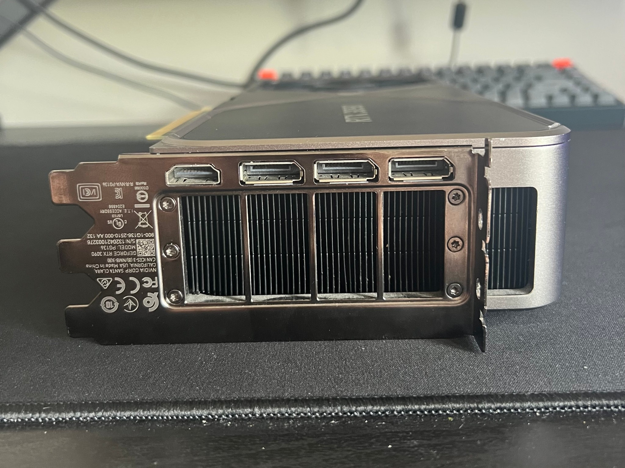 NVIDIA GeForce RTX 3090 Founders Edition 24GB GDDR6 Graphics Card