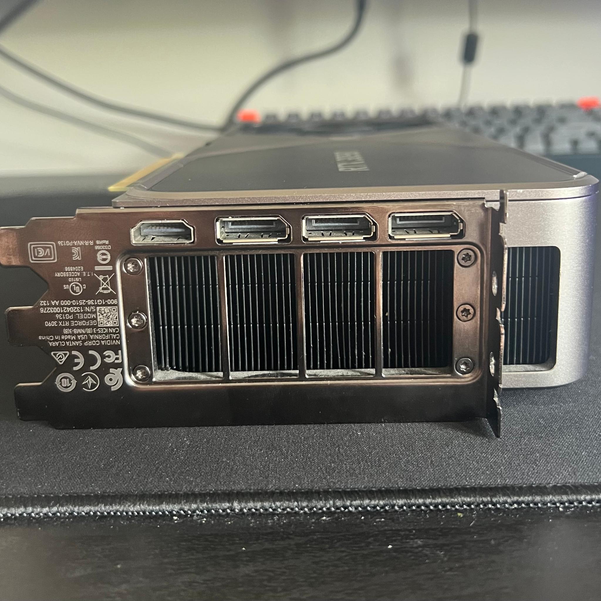 NVIDIA GeForce RTX 3090 Founders Edition 24GB GDDR6 Graphics Card