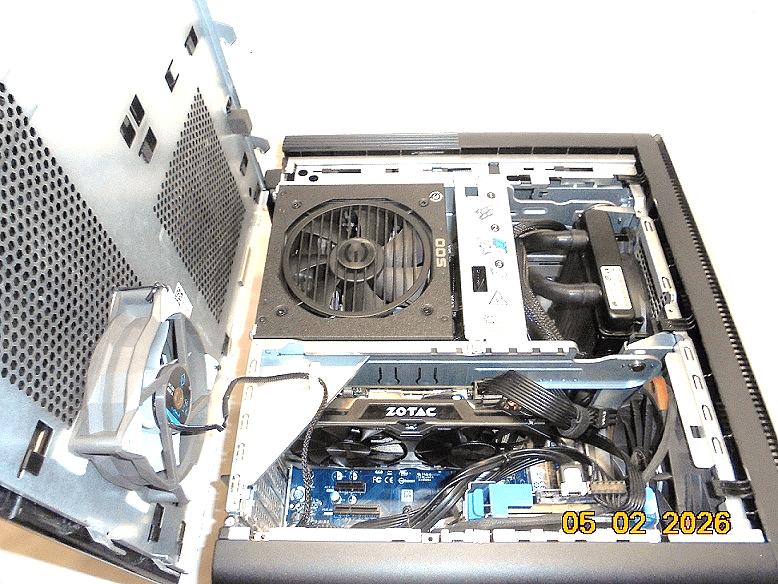 Custom Dell XPS 8920/Modded For Gaming/I7-7700/16GB DDR4/Win 11/NVME/Corsair AIO/Extras