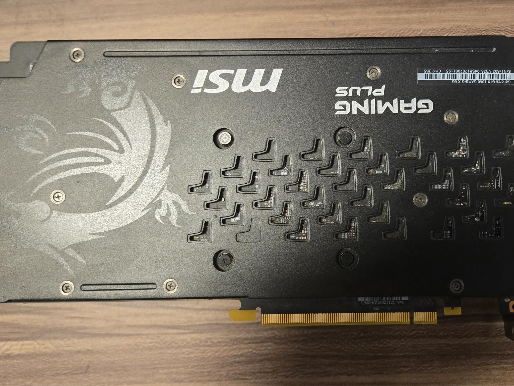 MSI GeForce GTX 1060 Gaming X 6GB DDR5