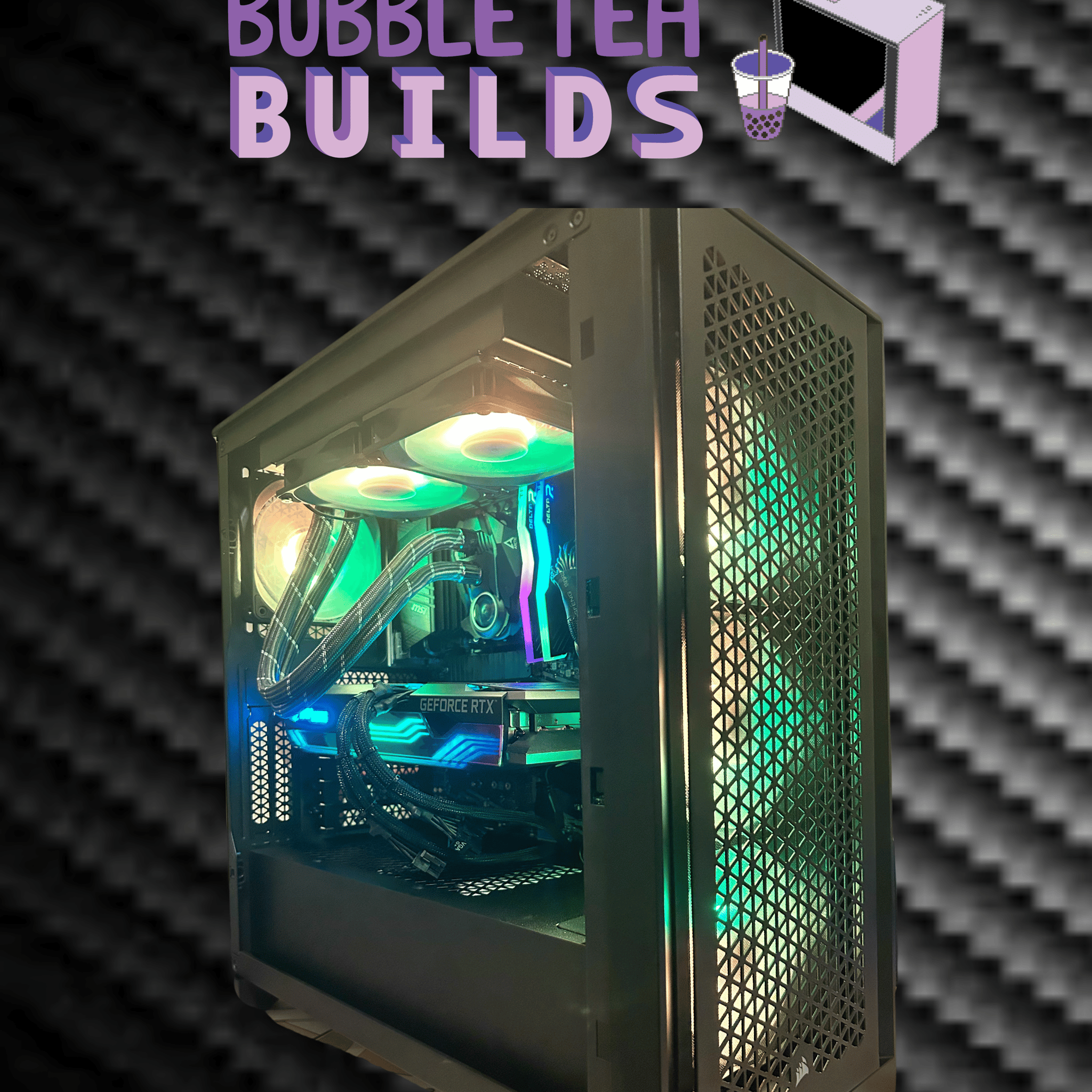 Cypher👻 Rtx 3070 8GB, Ryzen 5 5600 High-End Gaming PC 