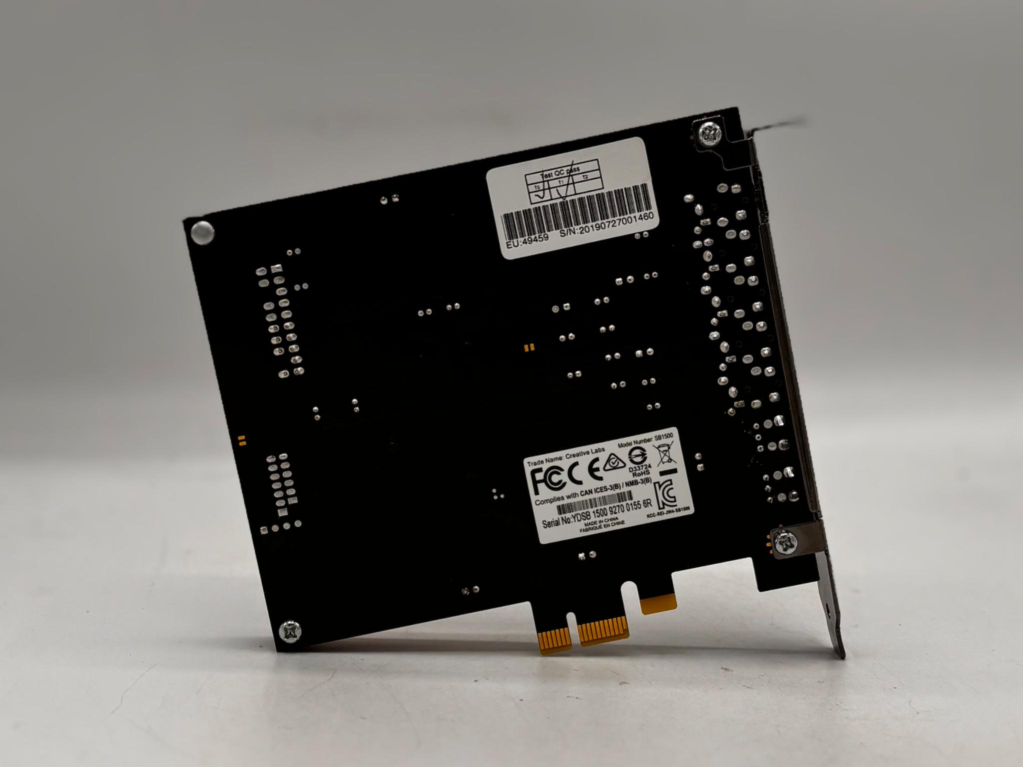 Sound Card SBX and THX