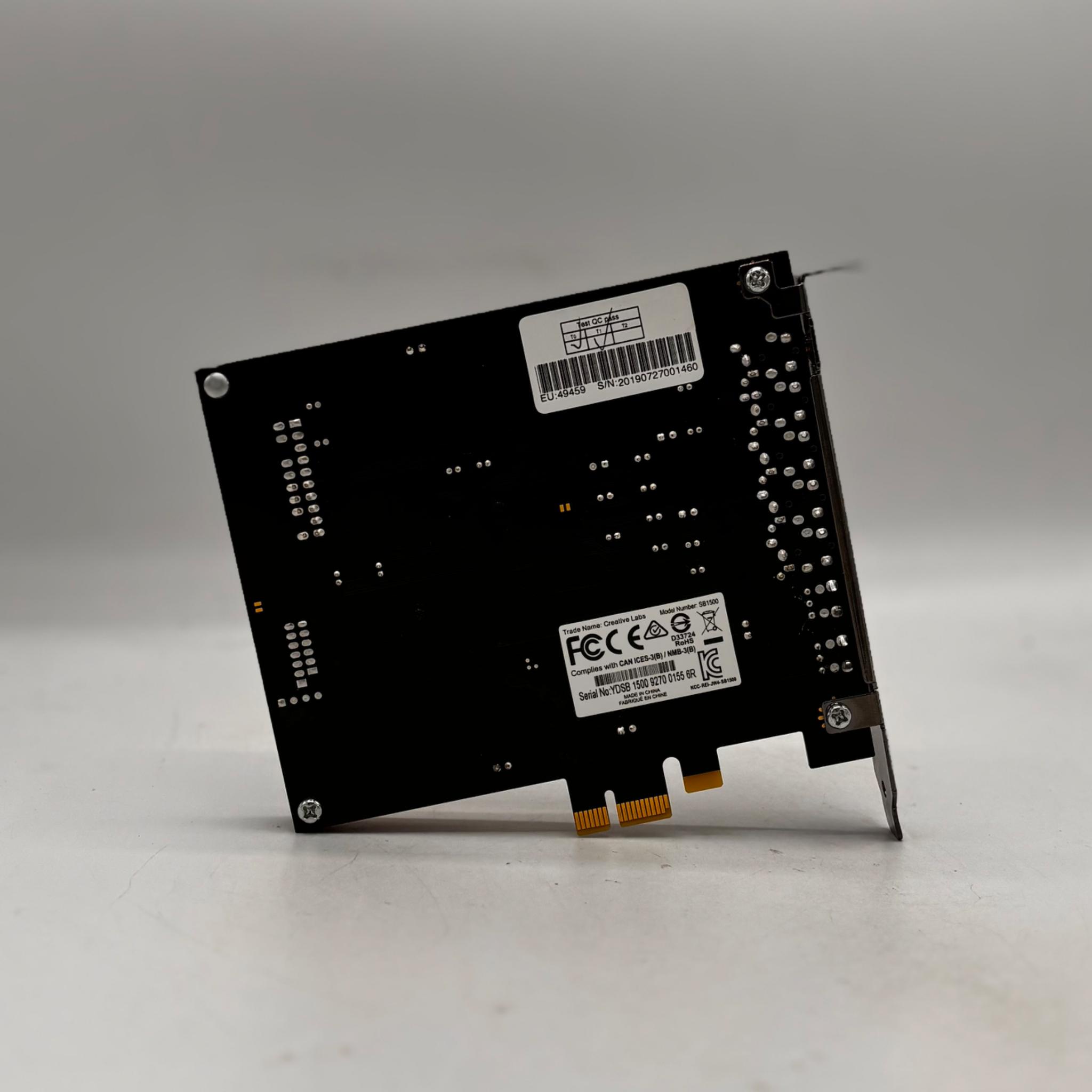 Sound Card SBX and THX