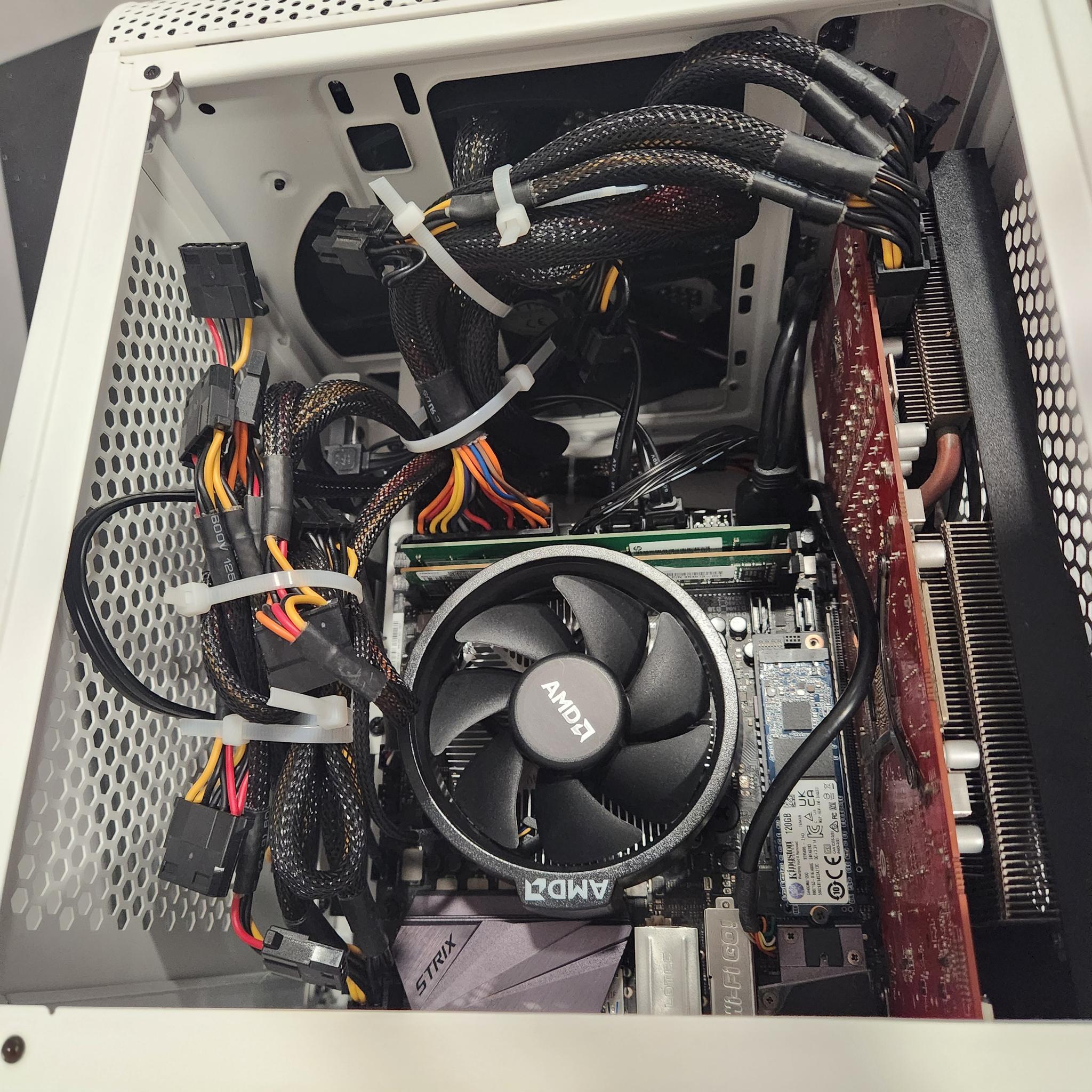 Custom AMD RX 5700 XT starter gaming PC in a box!!!!