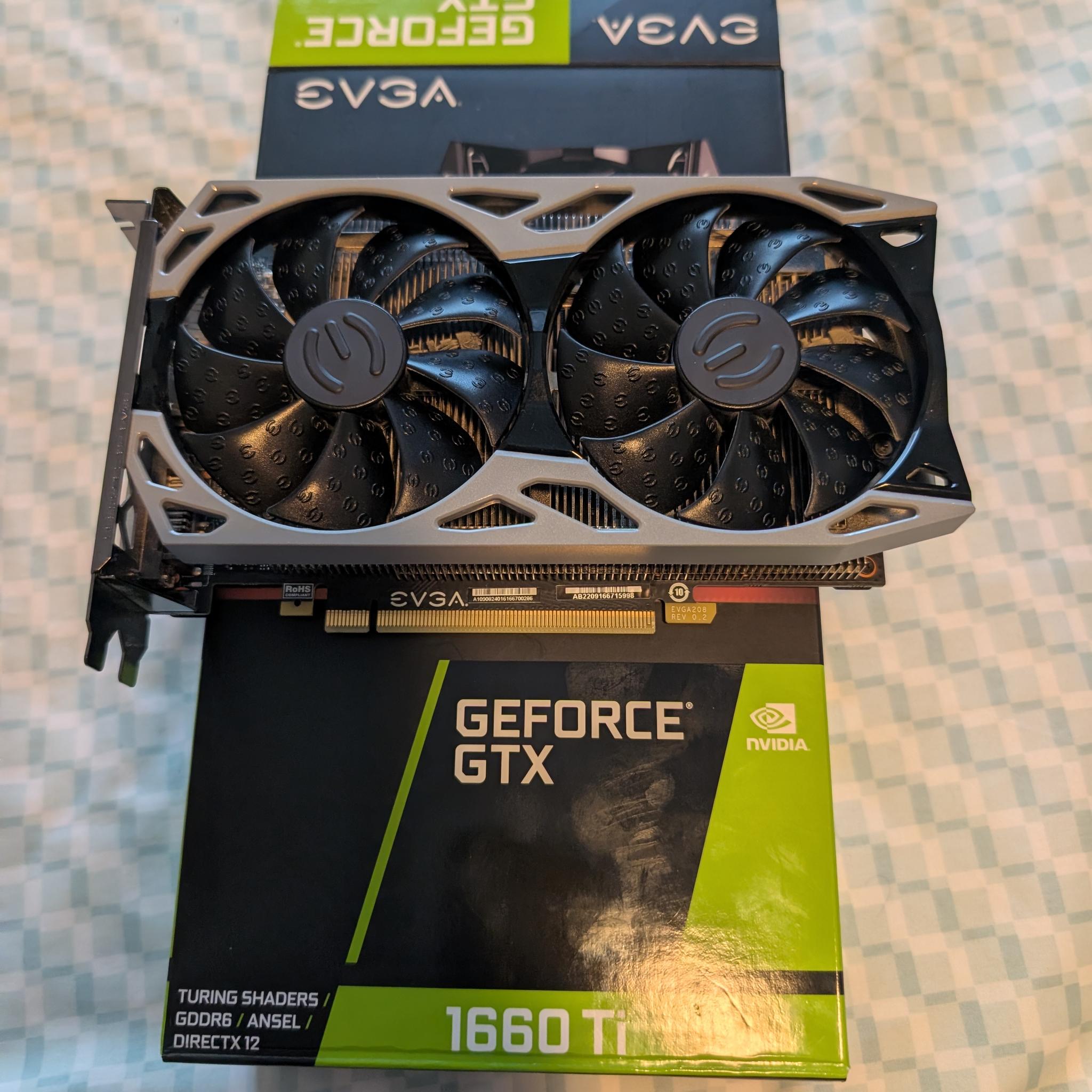 EVGA GeForce GTX 1660 Ti SC ULTRA GAMING