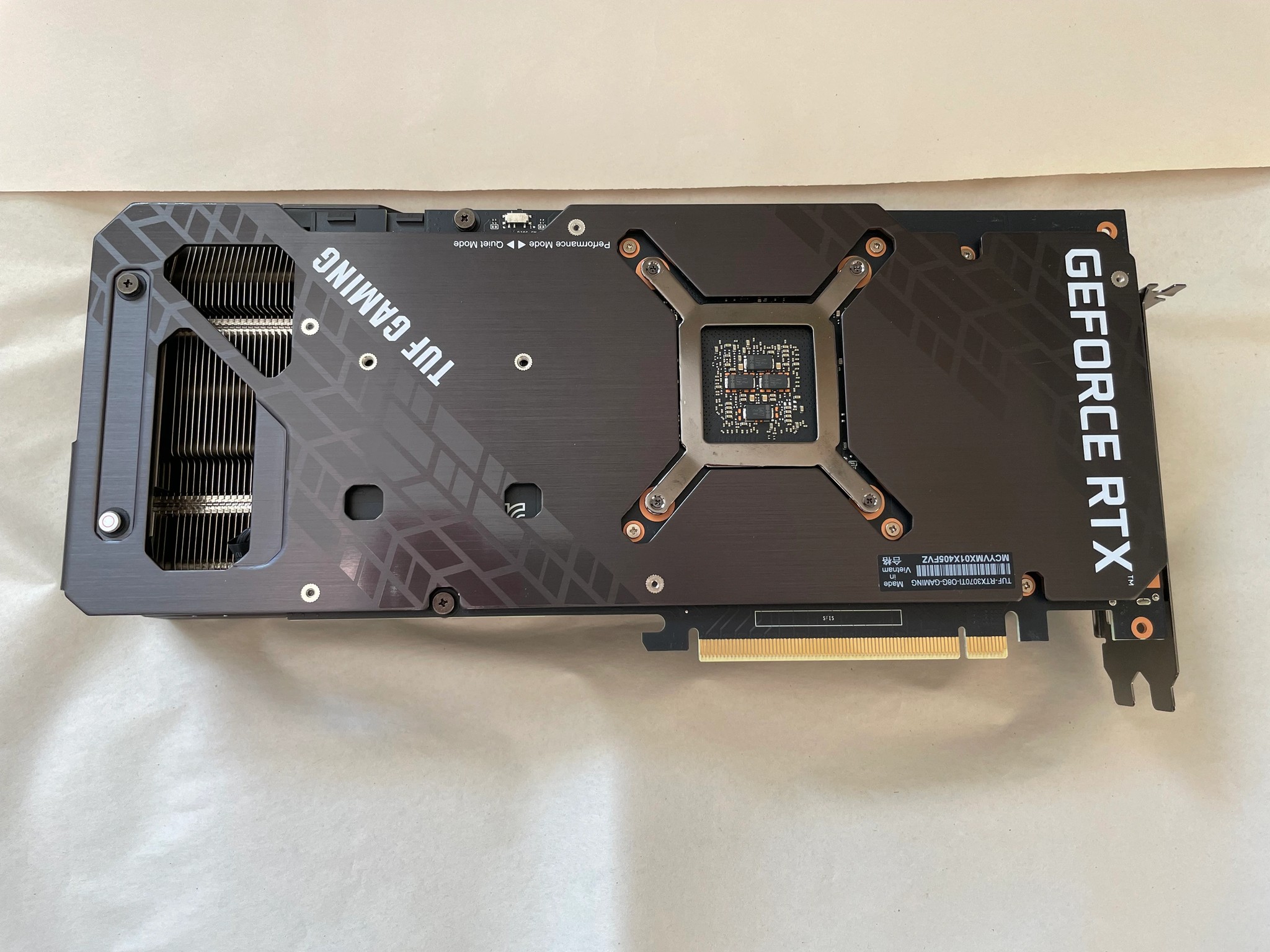 Asus TUF OC Nvidia 3070 Ti 8 GB