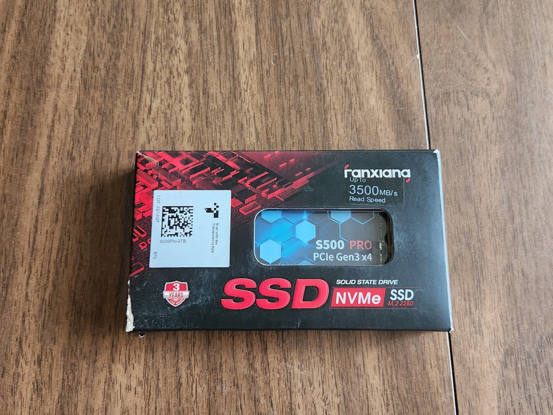2TB Fanxiang M.2 NVME SSD S500 Pro PCIe Gen3 x4 | Jawa