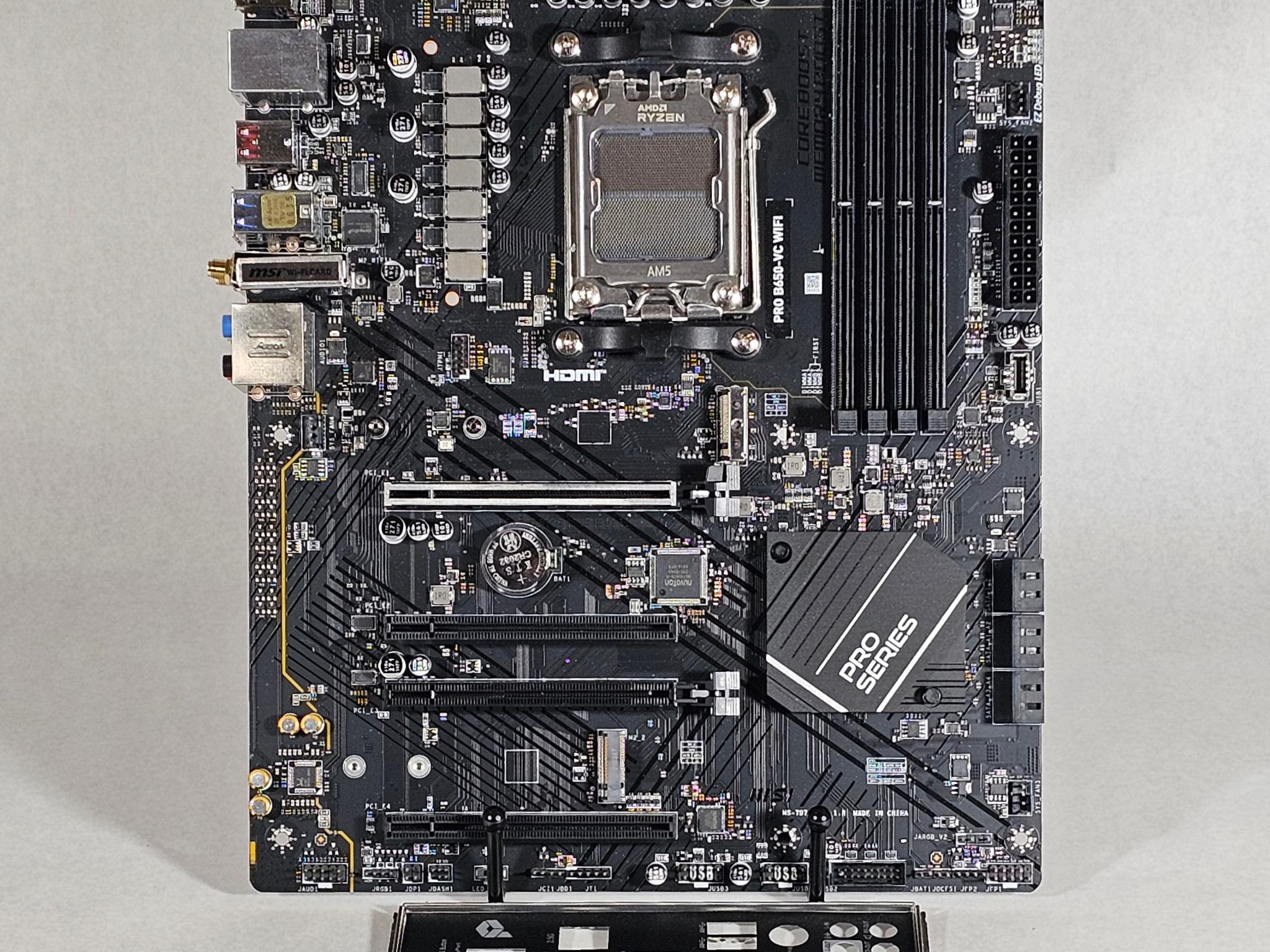 MSI PRO B650-VC WIFI (MS-7D78) AMD AM5 ATX Motherboard - Ready to Ship