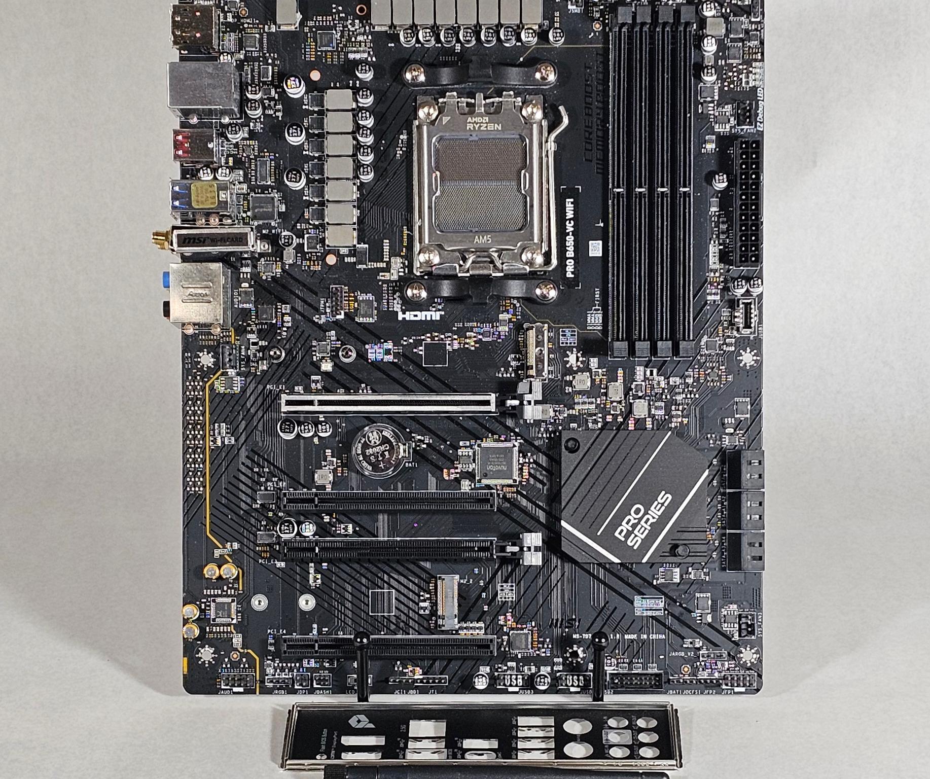 MSI PRO B650-VC WIFI (MS-7D78) AMD AM5 ATX Motherboard - Ready to Ship