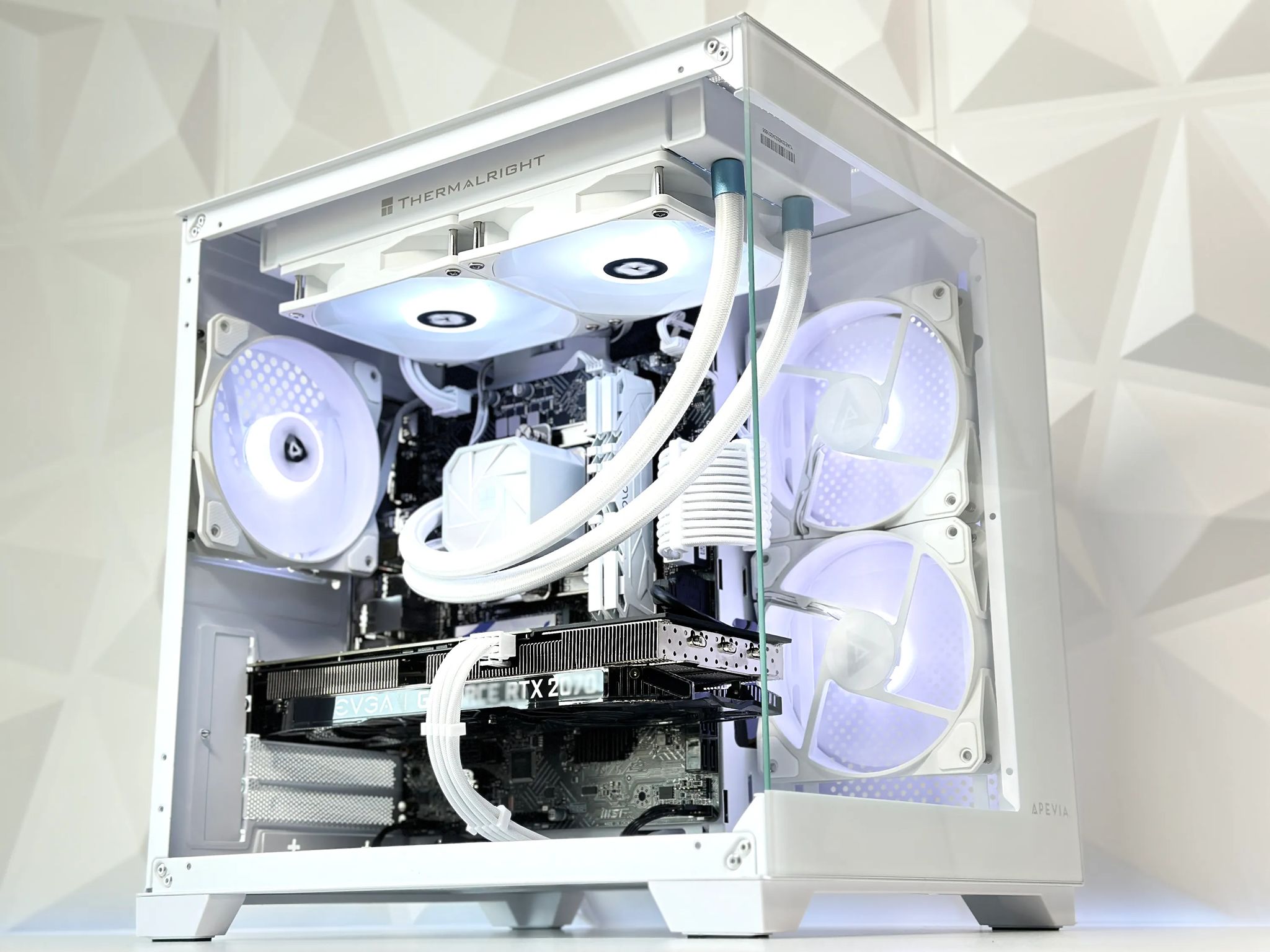 🐻‍❄️⛰️||Liquid Cooled Gaming PC❄️Nvidia RTX 2070 8GB❄️AMD Ryzen 5 3500X❄️16GB DDR4❄️512GB NVME