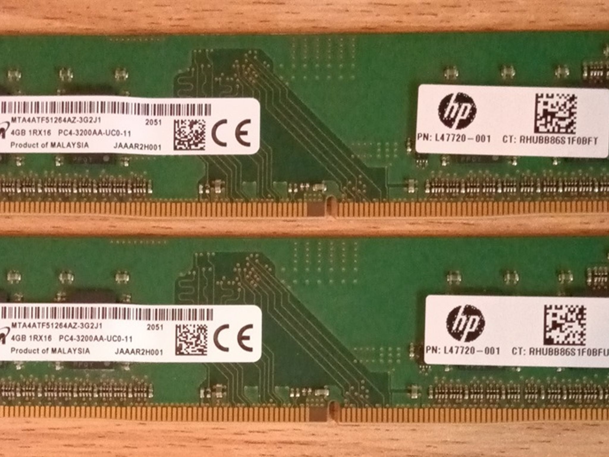 8 GB Micron DDR4-3200