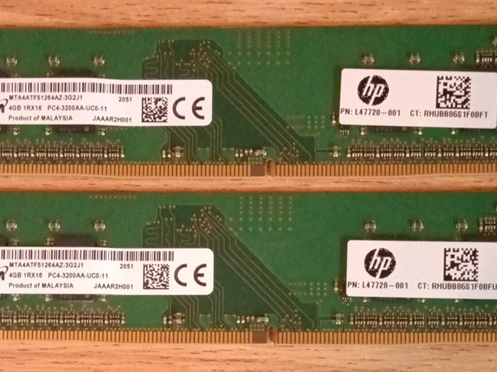 8 GB Micron DDR4-3200