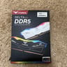DDR5 Memory (RAM) | 16 GB | 6000 MHz | Teamgroup T-Force Delta RGB | New in Box
