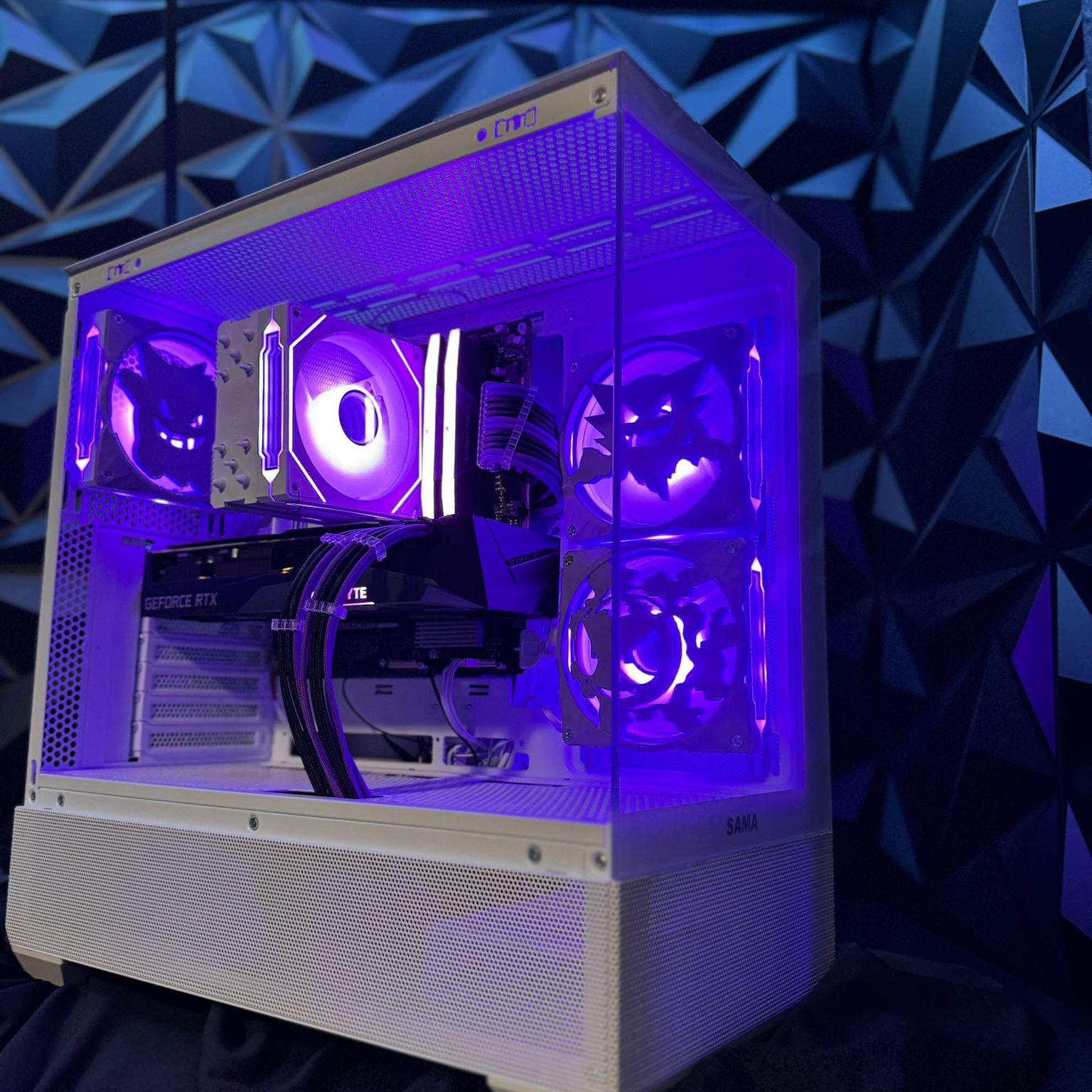 💀 Gakaiko Gengar 🟣 Ryzen 5 9600X| RTX 3070| 32 GB DDR5 6000MHZ| 2.5 TB NVMe