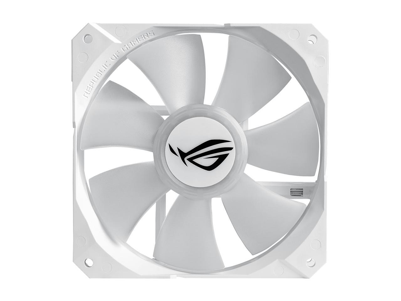 ASUS ROG Strix LC 240 RGB White Edition AIO Liquid CPU Cooler Aura Sync RGB