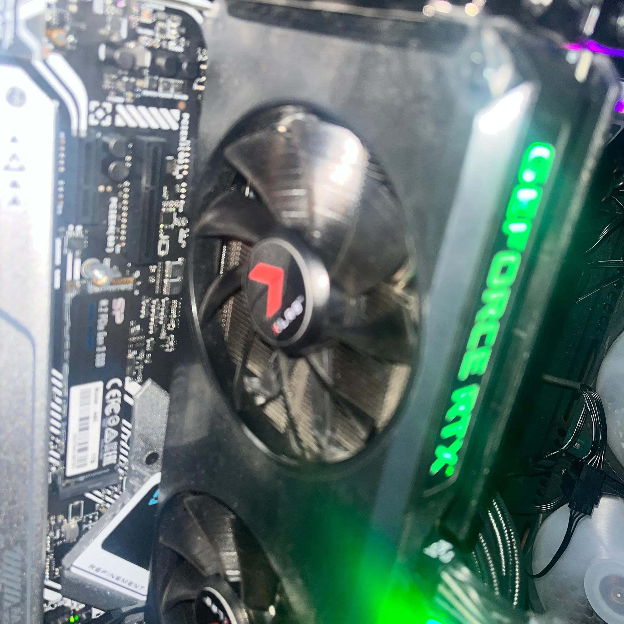 PNY NVIDIA GeForce RTX 3060 XLR8 12GB GDDR6 Graphics Card - Dual Fan | GPU & BOX