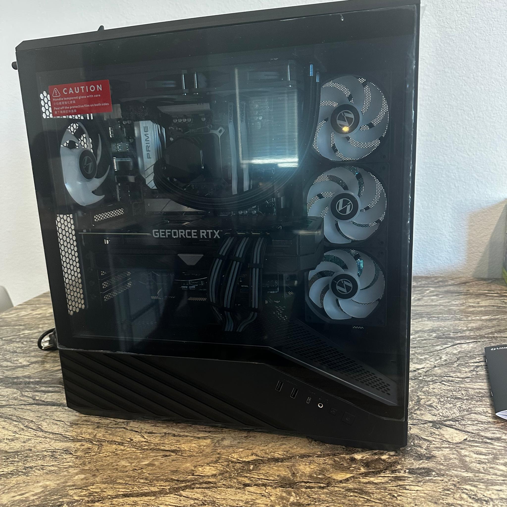 GeForce RTX 3080 12GB Custom Gaming PC - Ryzen 5 9600X