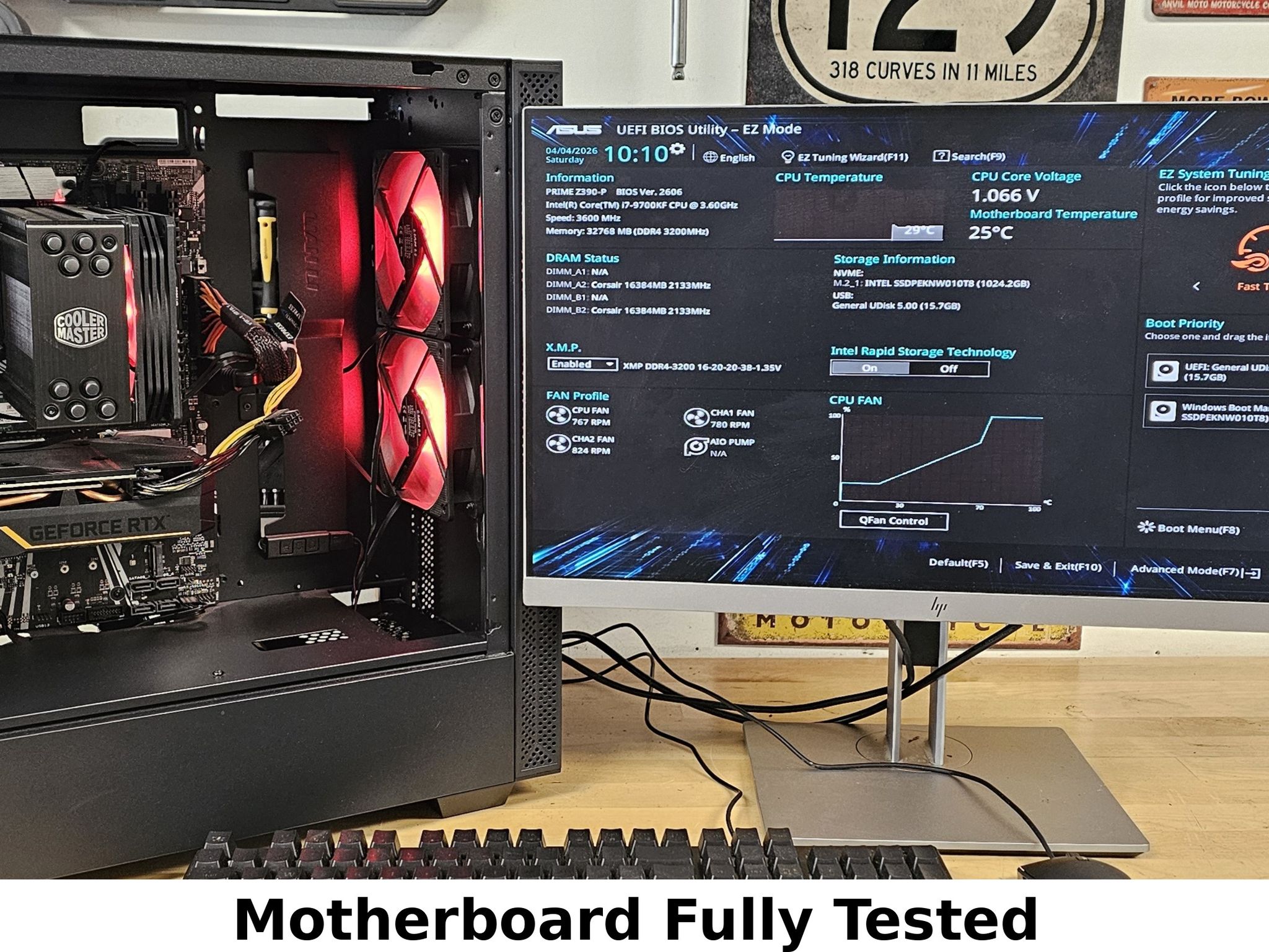 ASUS Prime Z390-P LGA1151 ATX Motherboard