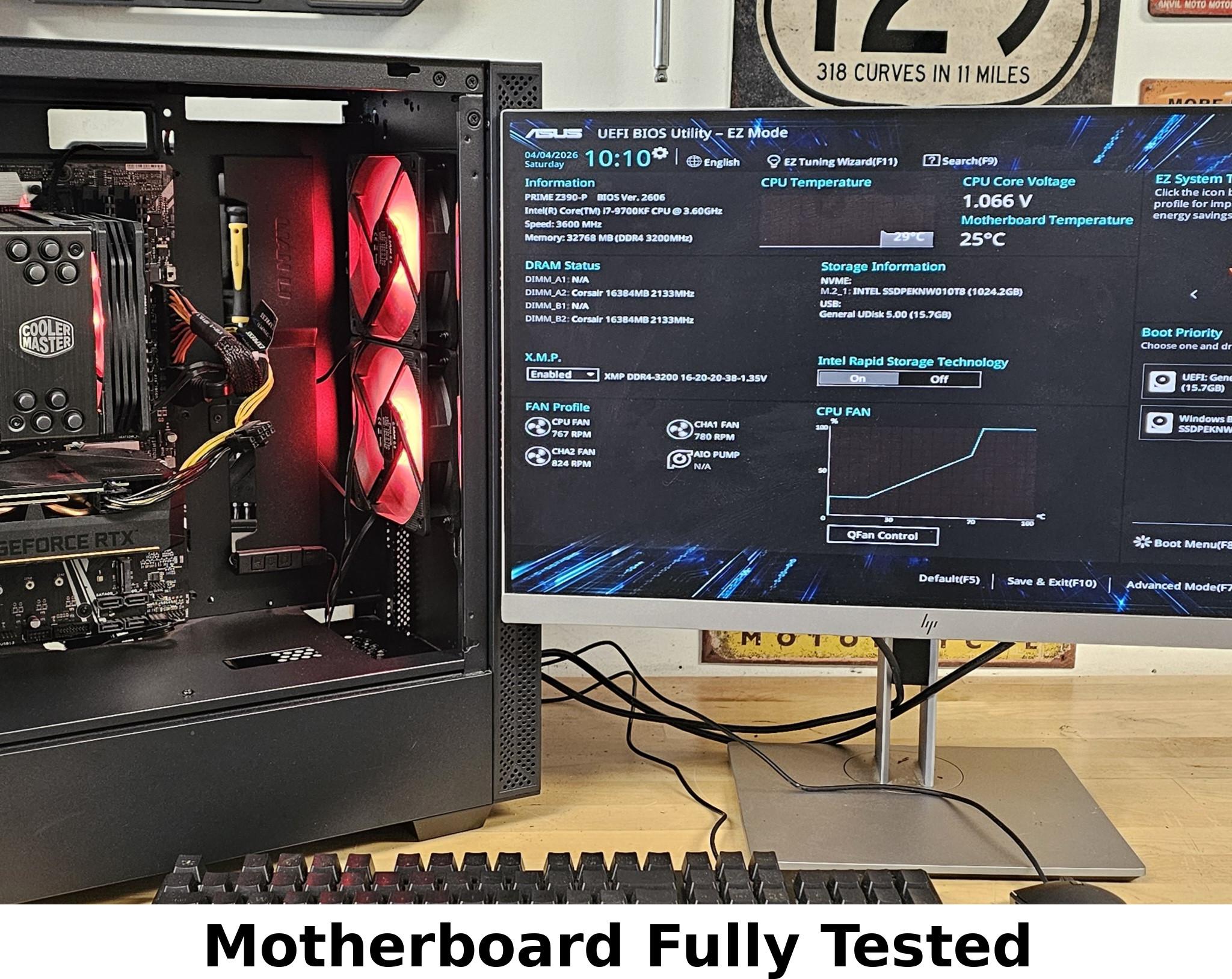 ASUS Prime Z390-P LGA1151 ATX Motherboard