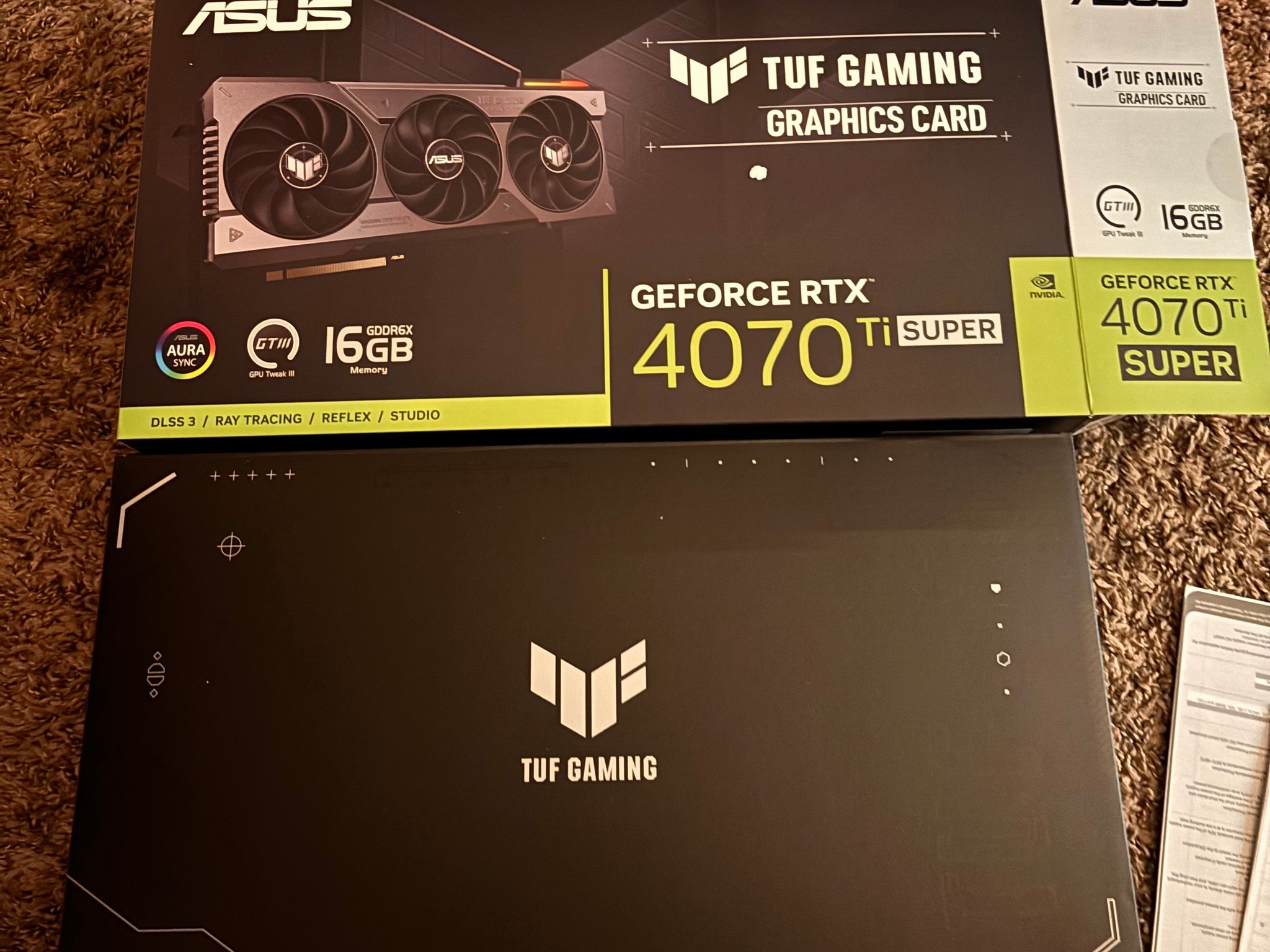 ASUS TUF GAMING GeForce RTX 4070 Ti SUPER