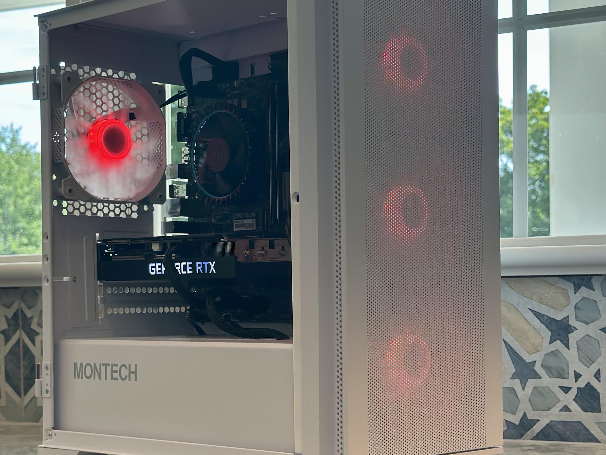 1440p Ready! GeForce RTX 3060 Ti, i5-12400F, White ARGB Custom Gaming PC