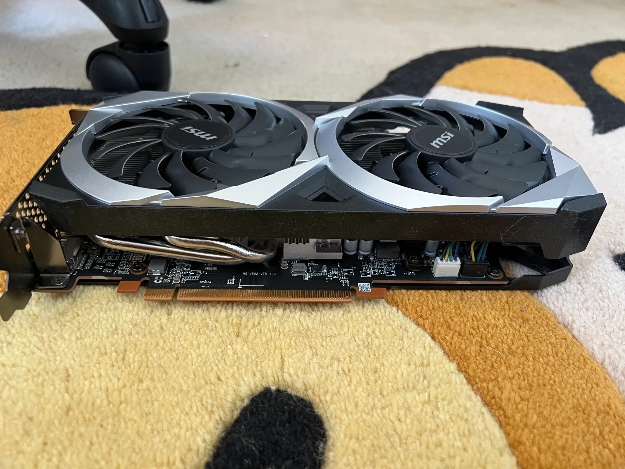 MSI Radeon RX 6600 XT MECH 2X OC 8GB GDDR6 Graphics Card