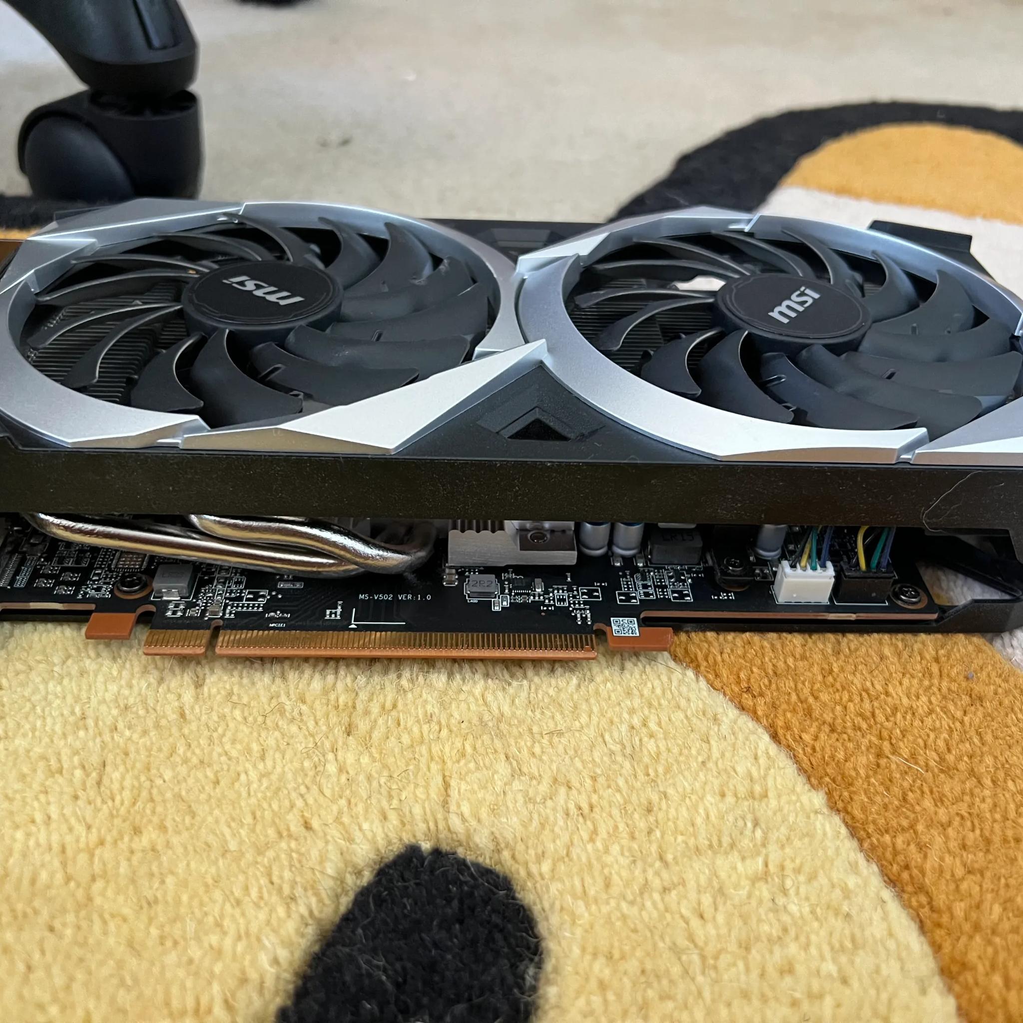 MSI Radeon RX 6600 XT MECH 2X OC 8GB GDDR6 Graphics Card