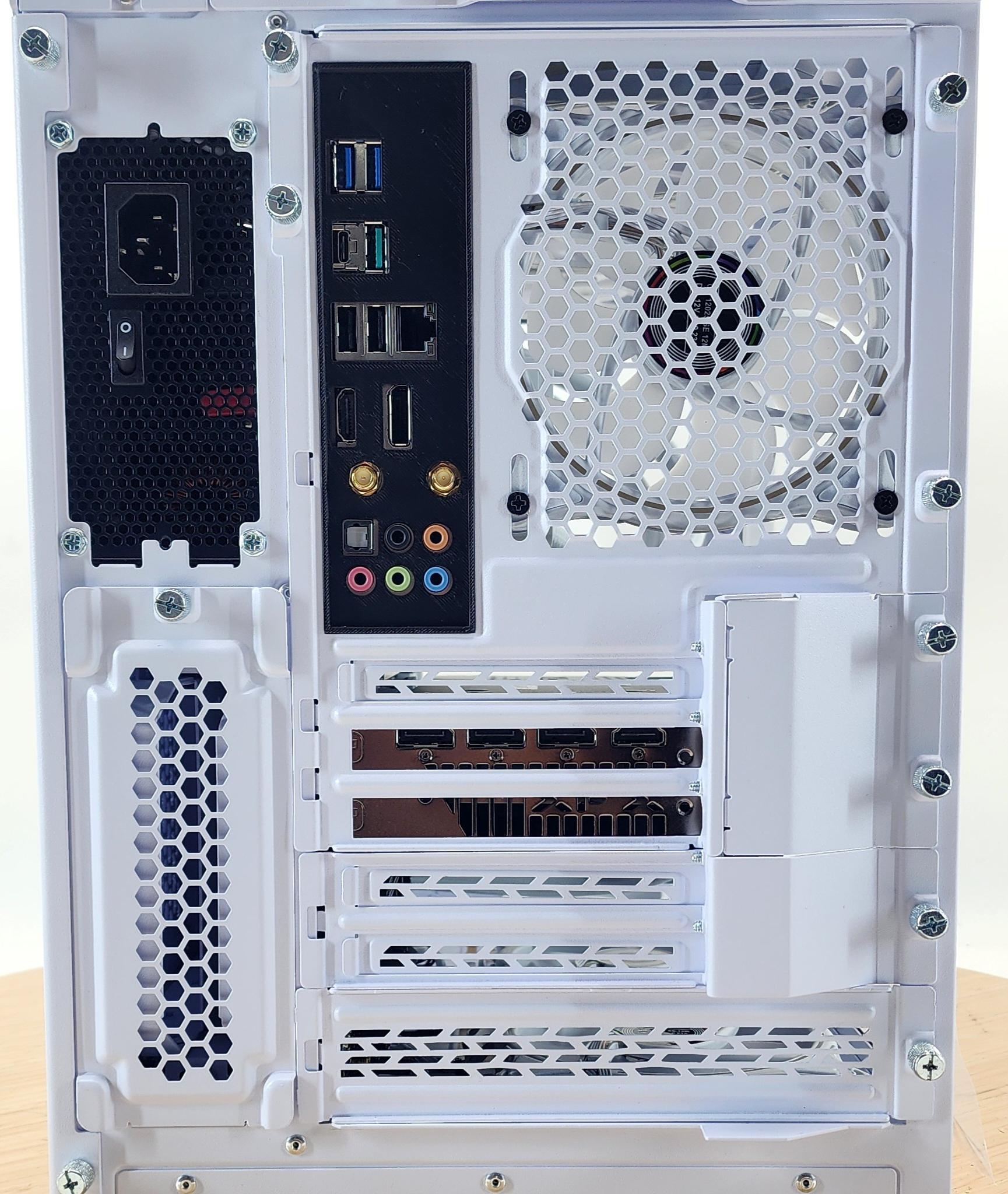 Gaming PC Ryzen 7 5700X3D 32GB RAM 1TB SSD RX 7700 XT 12GB Windows 11 Computer