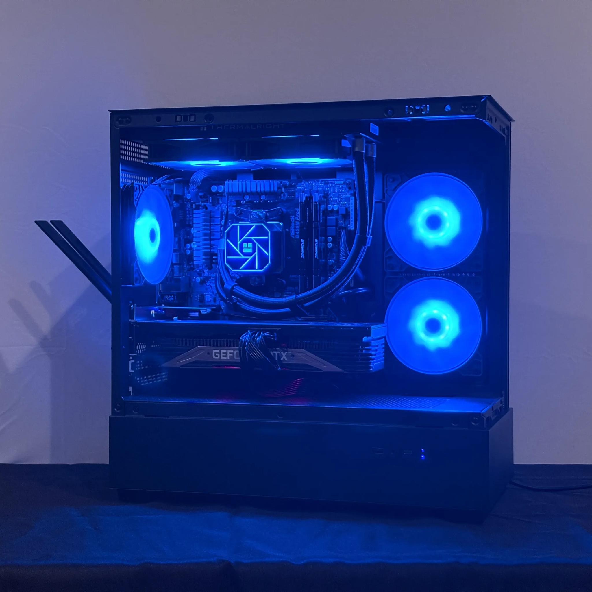 🖤 1440p Gaming PC | RTX 3070 | Ryzen 5 5600 | WiFi + BT